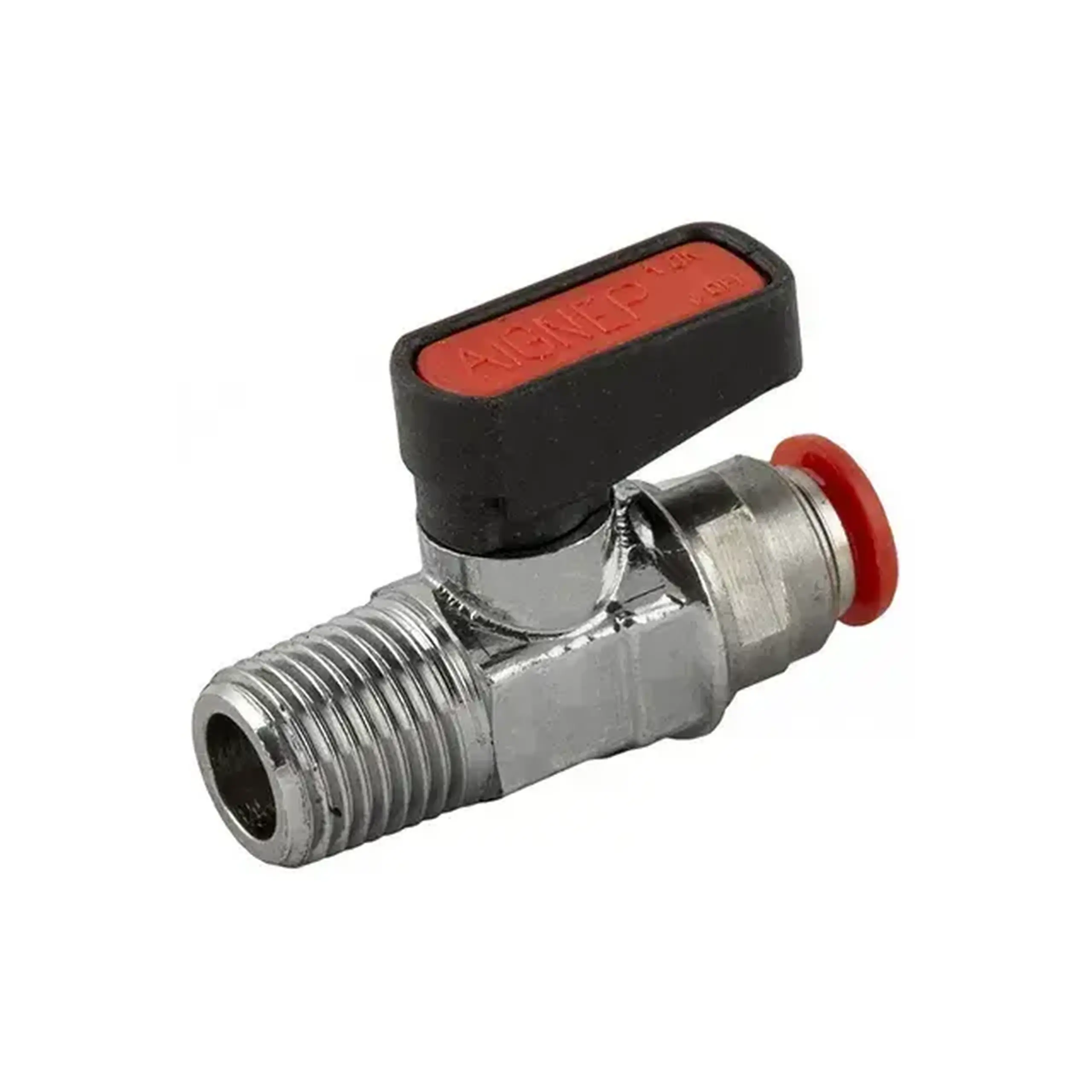 Robinet R ISO7 1/4 x 6 mm FE 20 bar AIGNEP - Dimensiuni (L x W x H x Ø) 1/4 x 6 mm