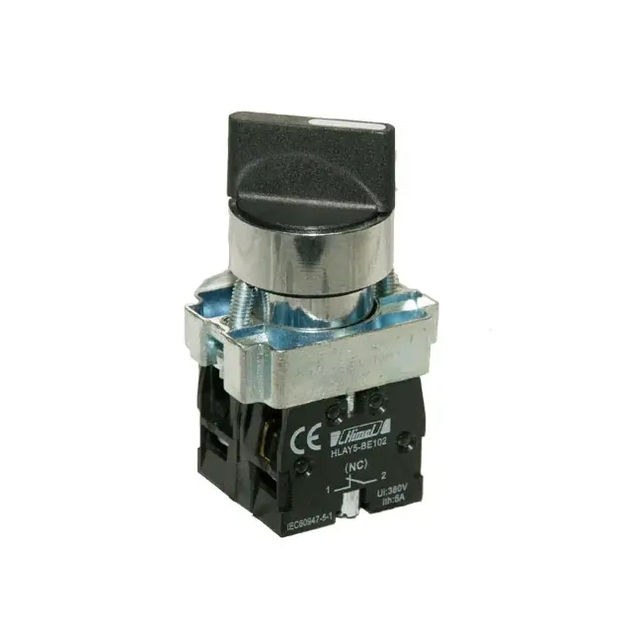Comutator B06019K3000 2P 220 - 240 V 6 A IP65 Negru Himel