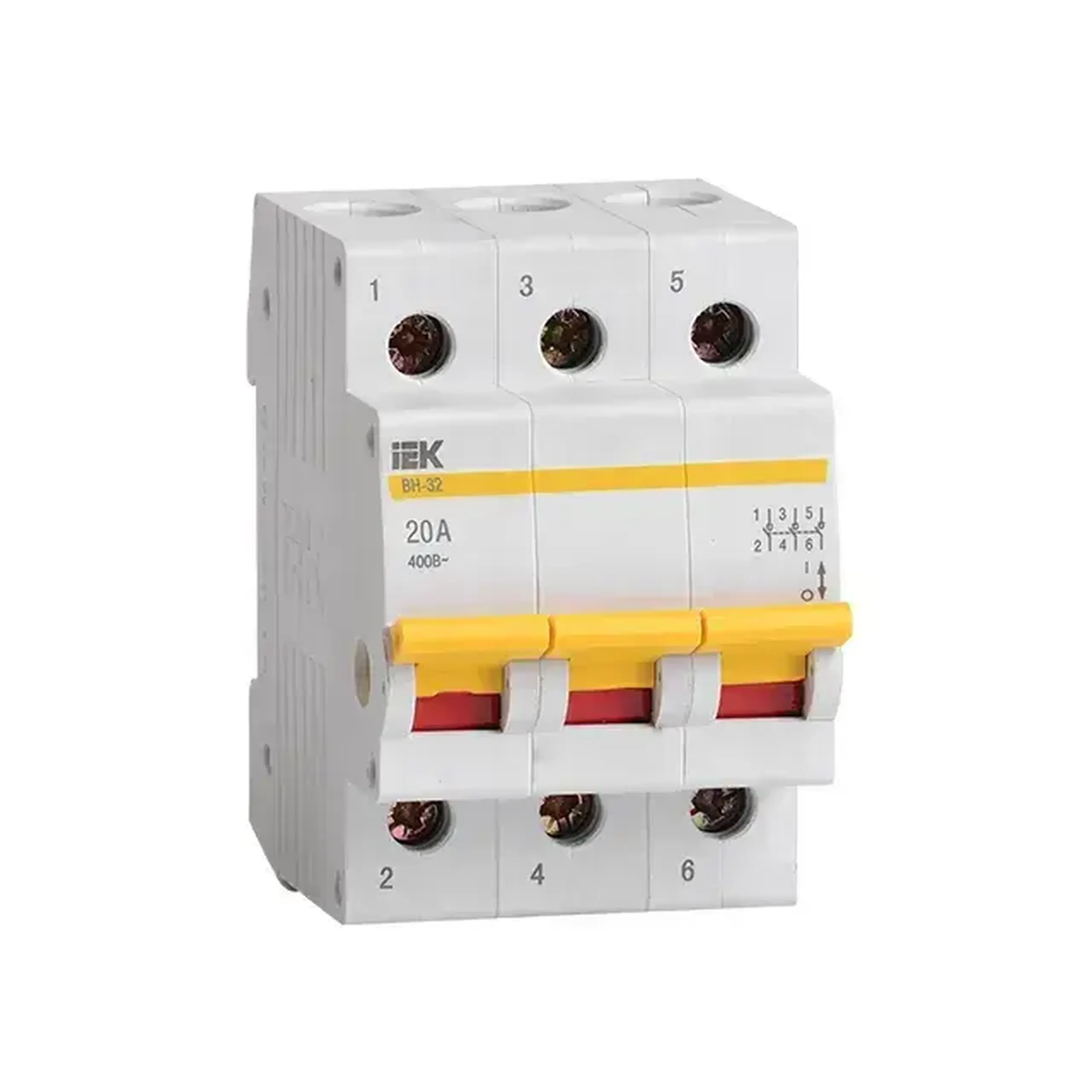 Separator de sarcină IEK BH-32 3P 20 A 400 V - Curent (A) 20 A