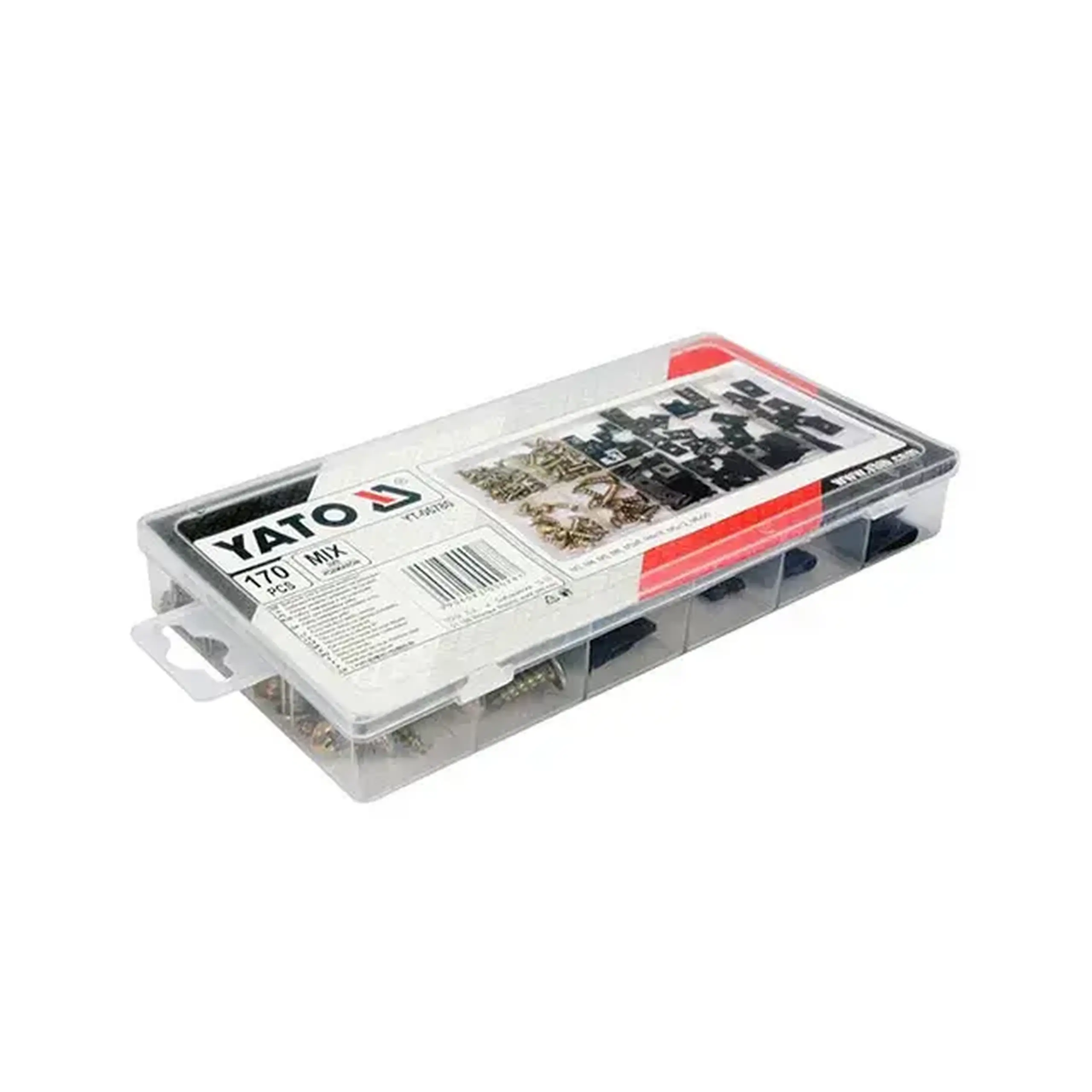 Set șuruburi si cleme 170 buc. Yato