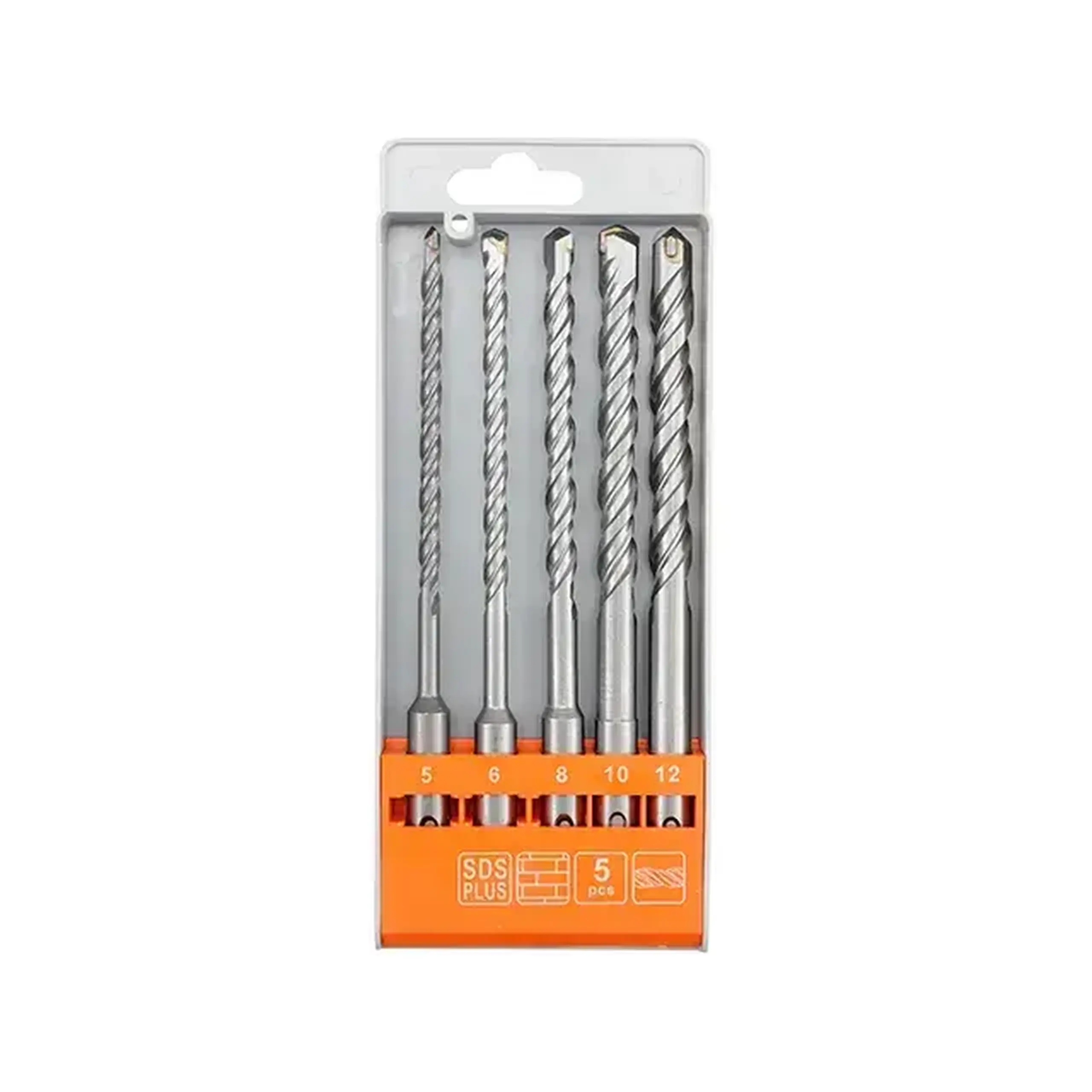 Set burghie 5 buc. pentru beton 5 - 12 mm Oțel SDS Plus Sthor