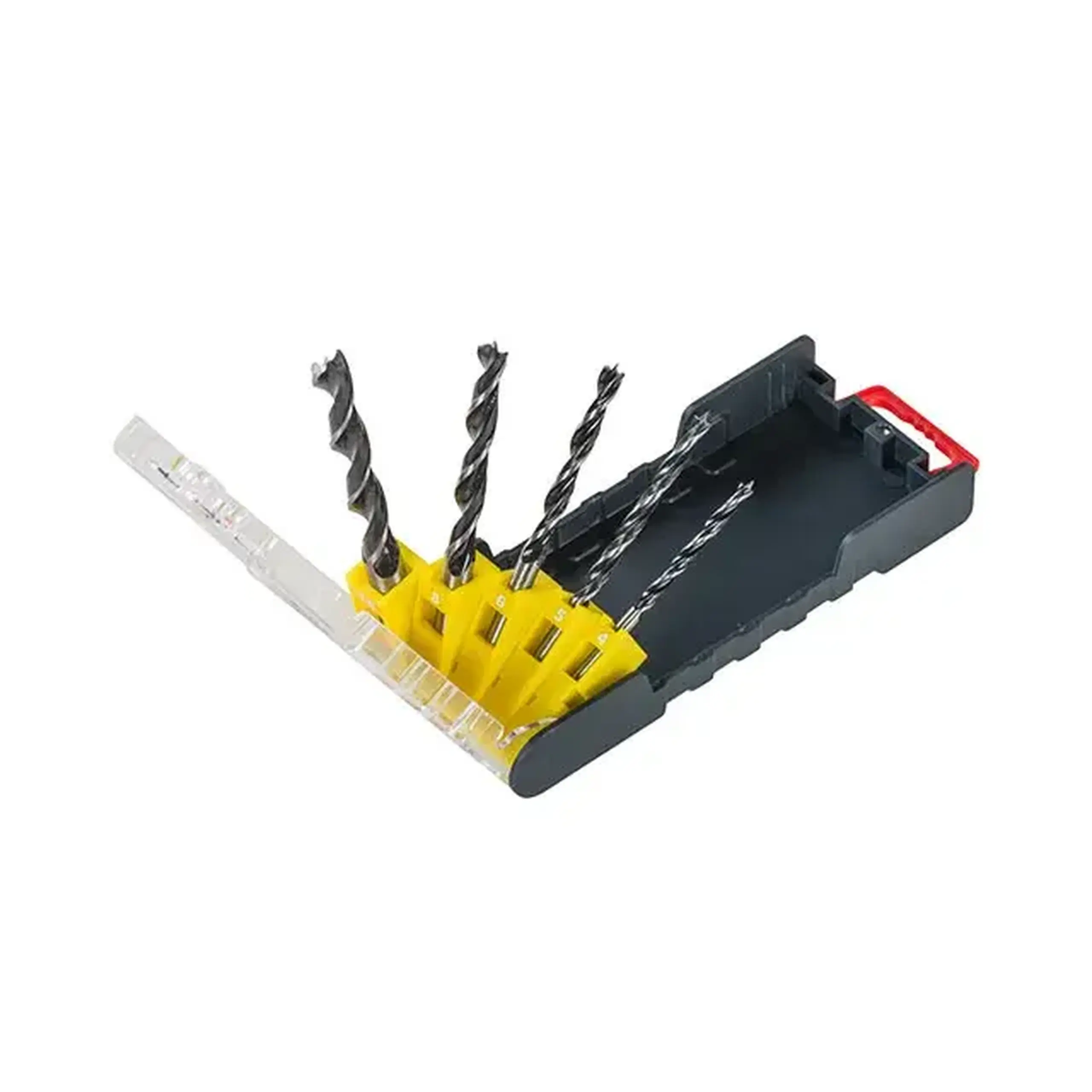 Set burghie 5 buc. pentru lemn 4 - 10 mm Oțel Cilindric KWB