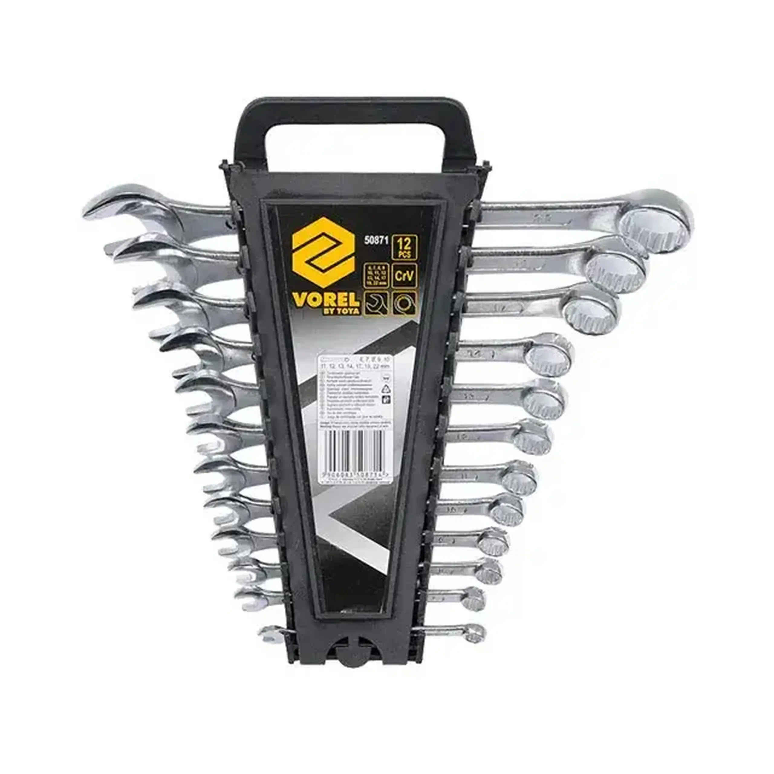 Set chei combinate 6 - 22 mm 8 buc. Vorel - 6 - 22 mm 12 buc.