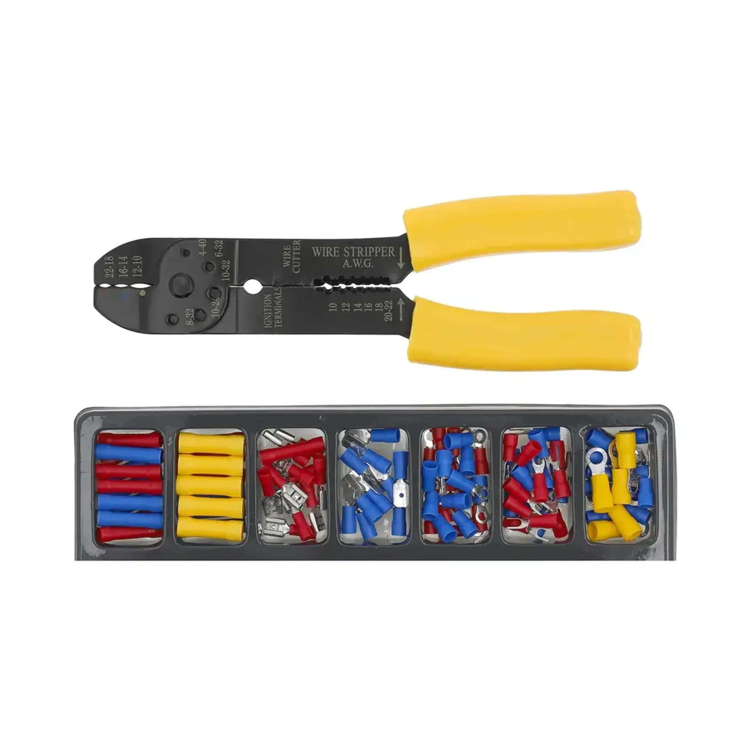 Clește de strângere și curățire a cablurilor 1.5 - 6 mm² 5 în 1 250 mm Toya