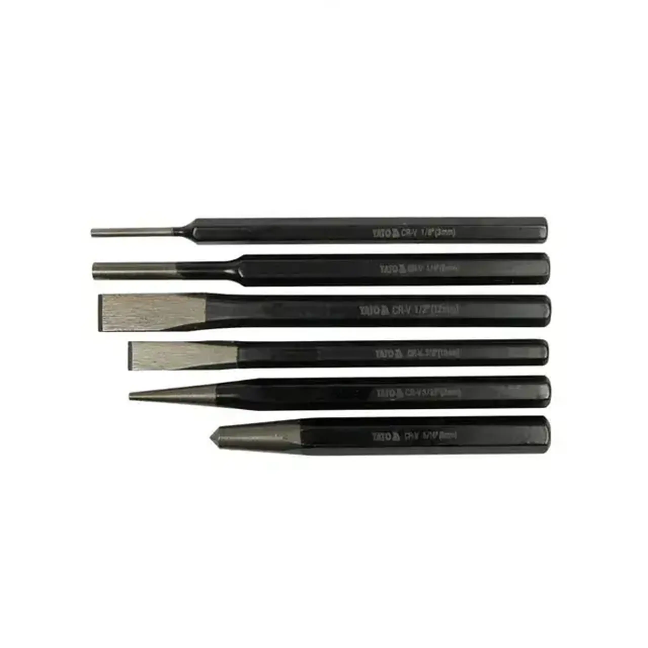 Set dălți 115 - 152 mm Yato