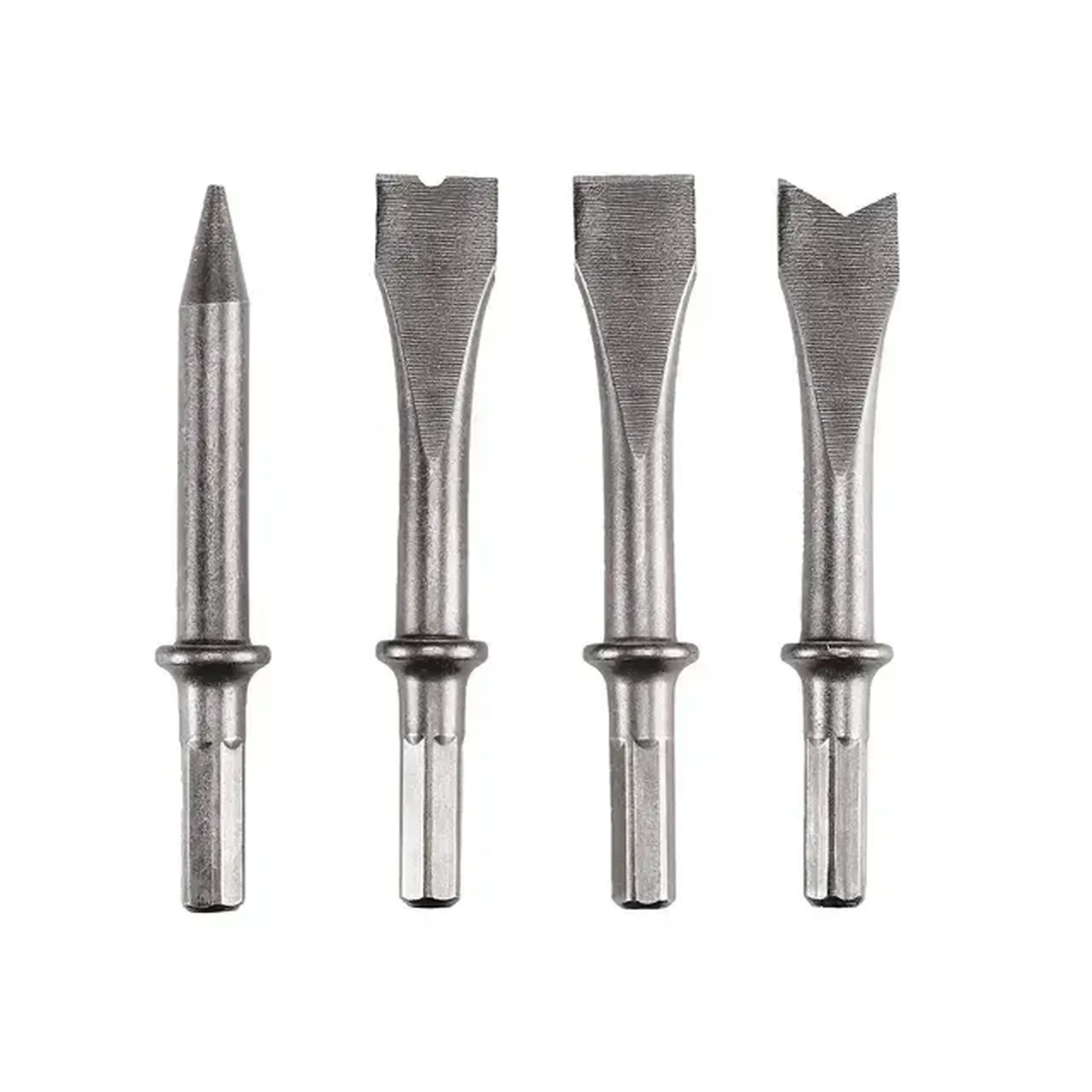 Set dălți 4 buc. Pentru mașină de găurit pneumatică 26 - 63 mm Hexagonal Einhell