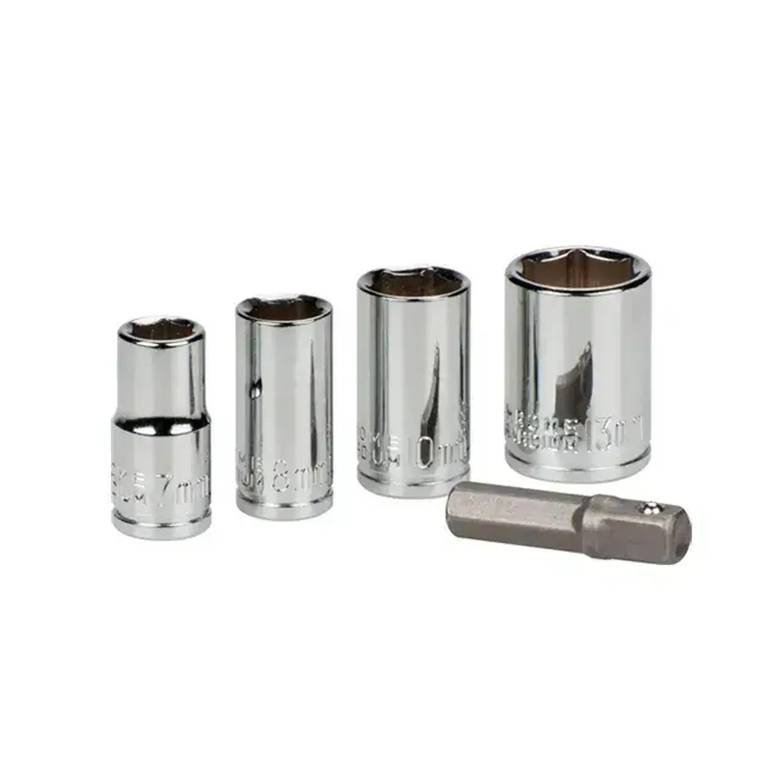 Set duze cu adaptor Hexagonal 5 buc. 7 - 13 mm 1/4" 25 - 50 mm KWB