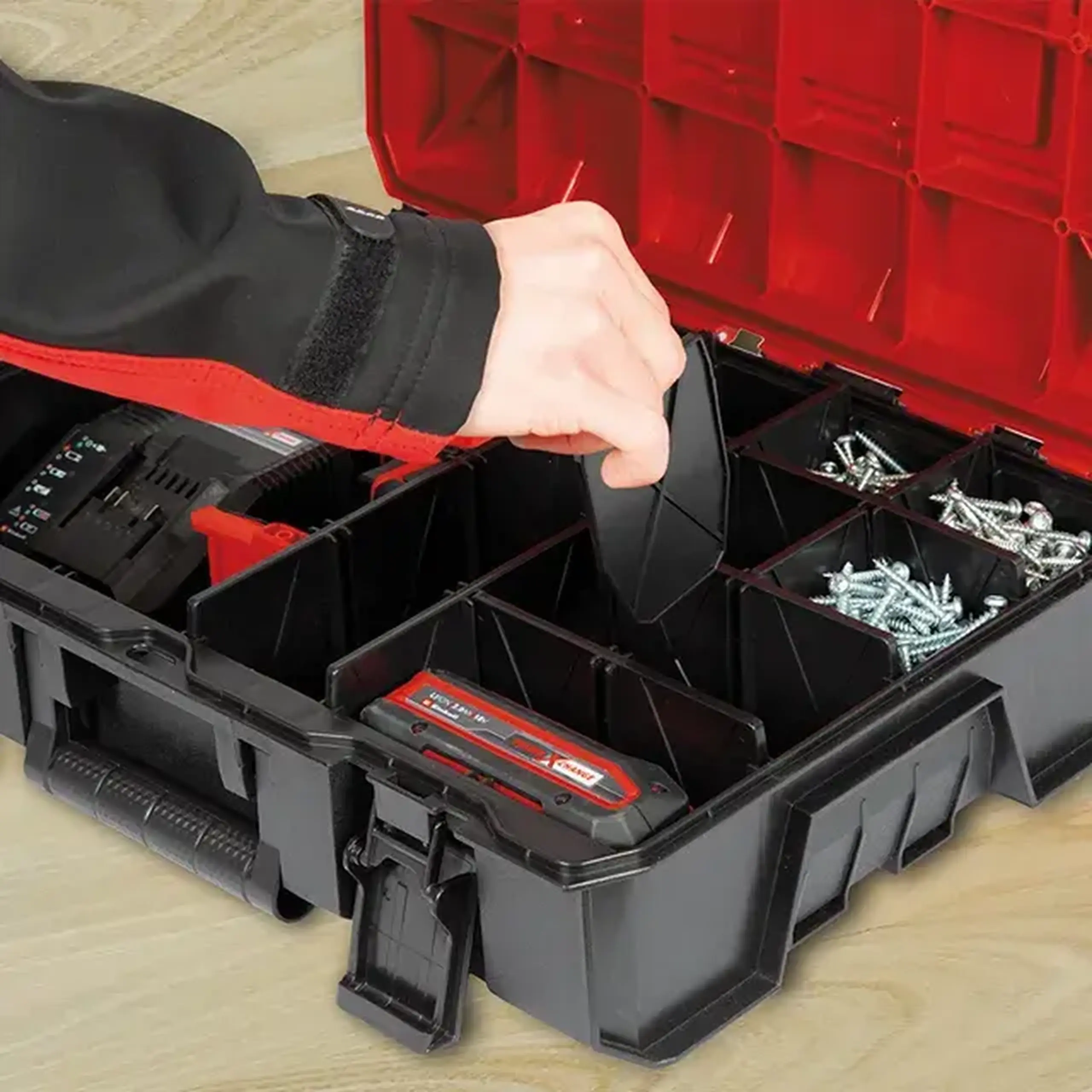Set delimitare pentru cutie E-CASE S-F plastic Einhell