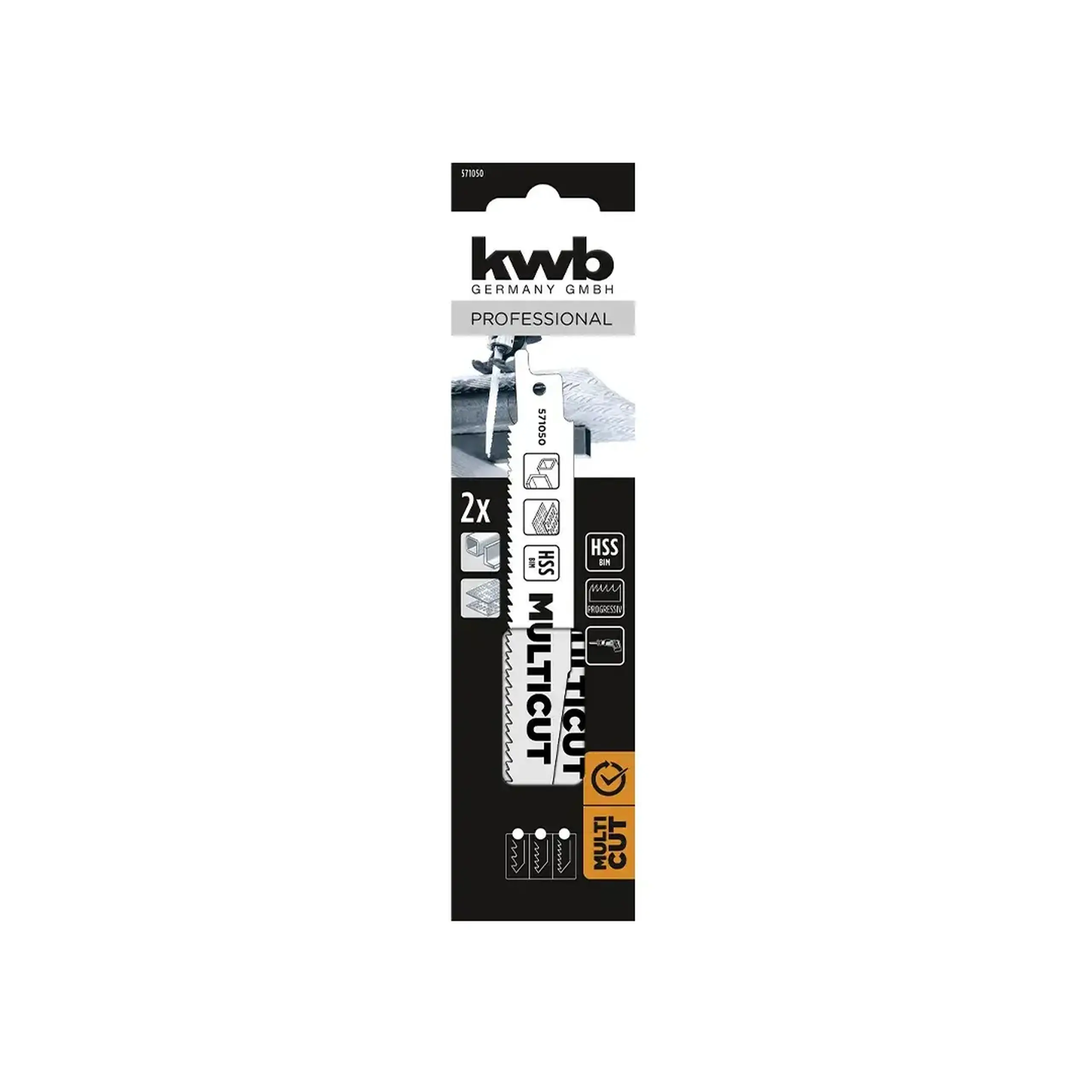 Set pânze pentru lemn și metal Pentru fierăstrău cu sabie 151 mm 2 buc. KWB