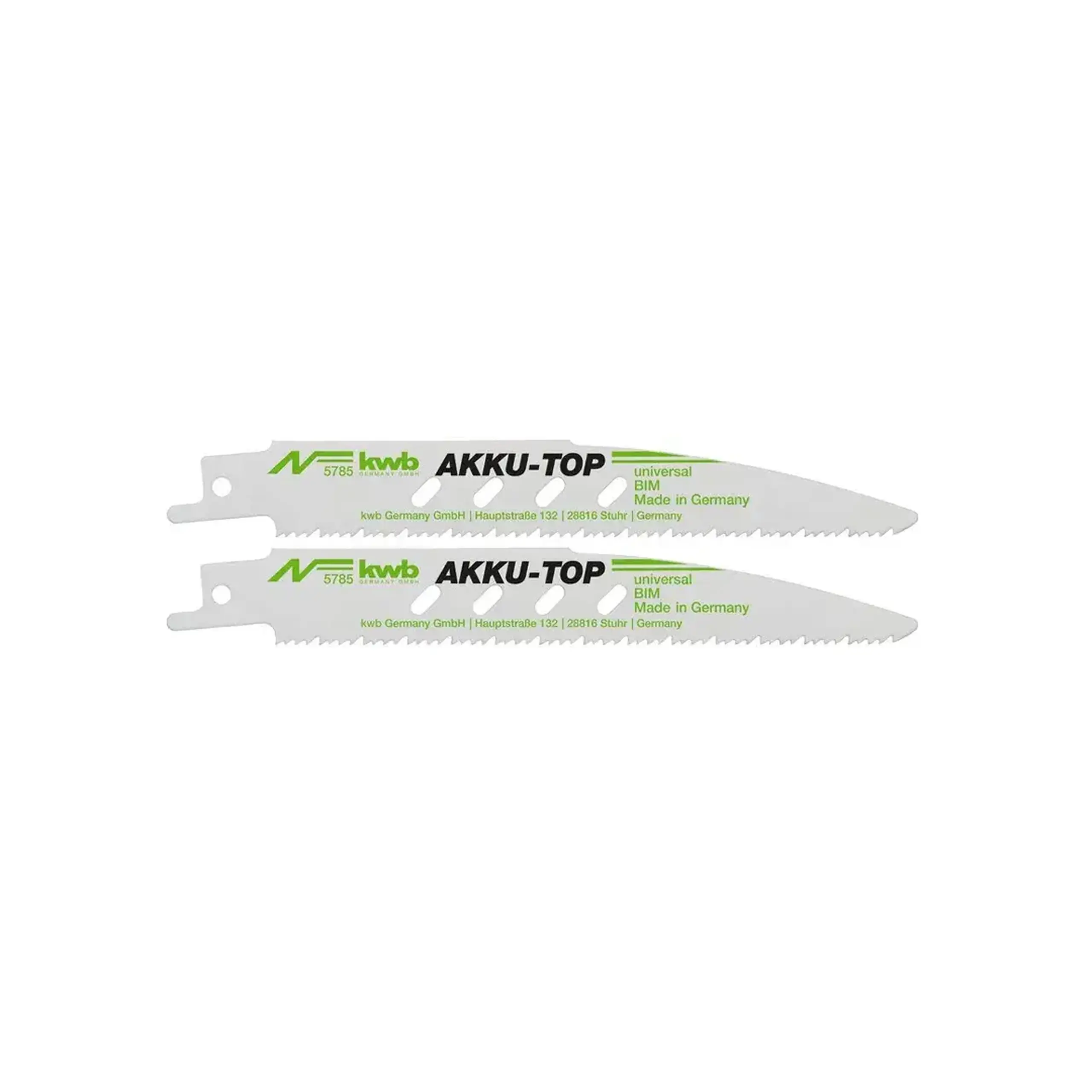 Set pânze pentru lemn și metal Pentru fierăstrău cu sabie 150 mm 3 buc. KWB - Lungime lamă 153 mm