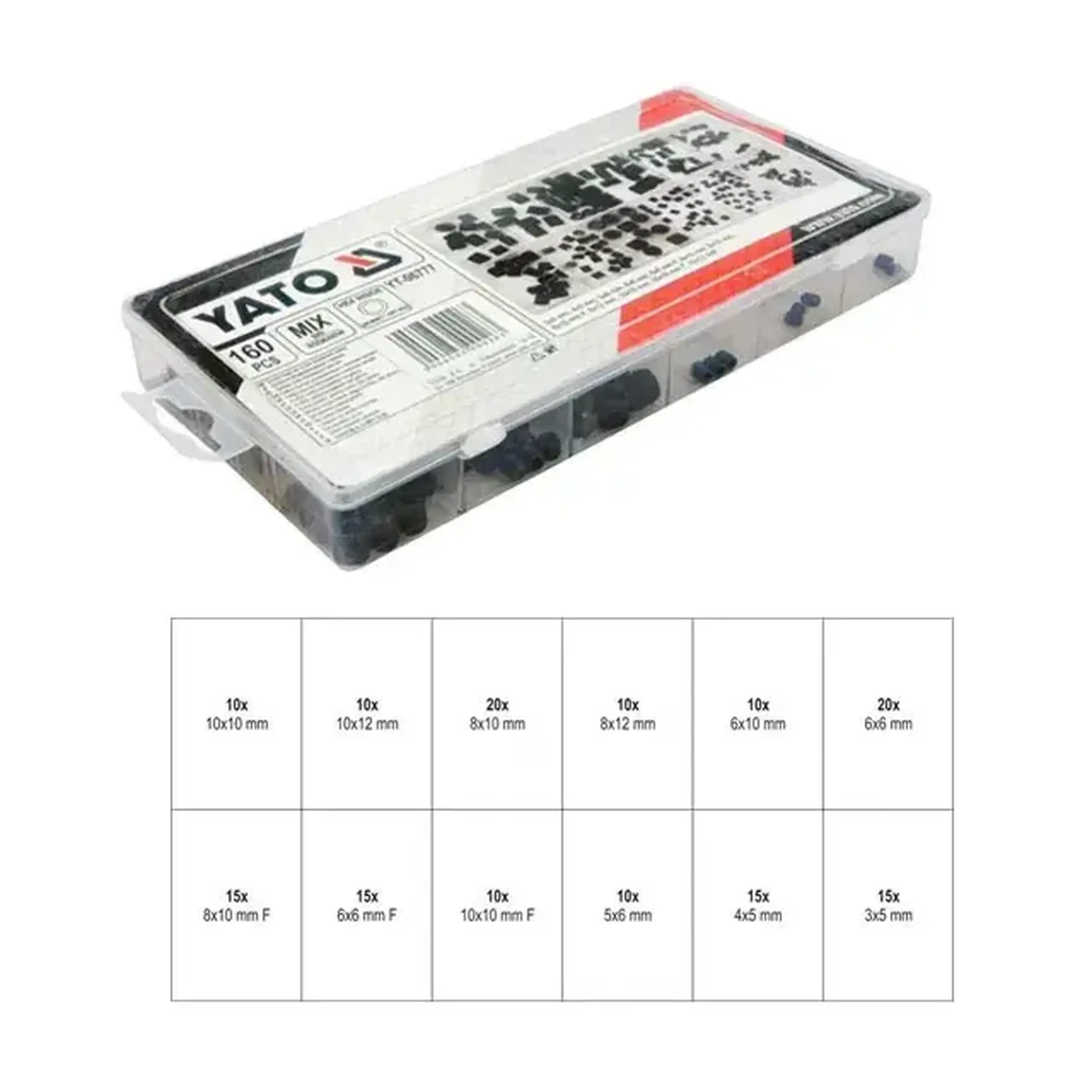 Set splituri filetate YT-06777 Yato