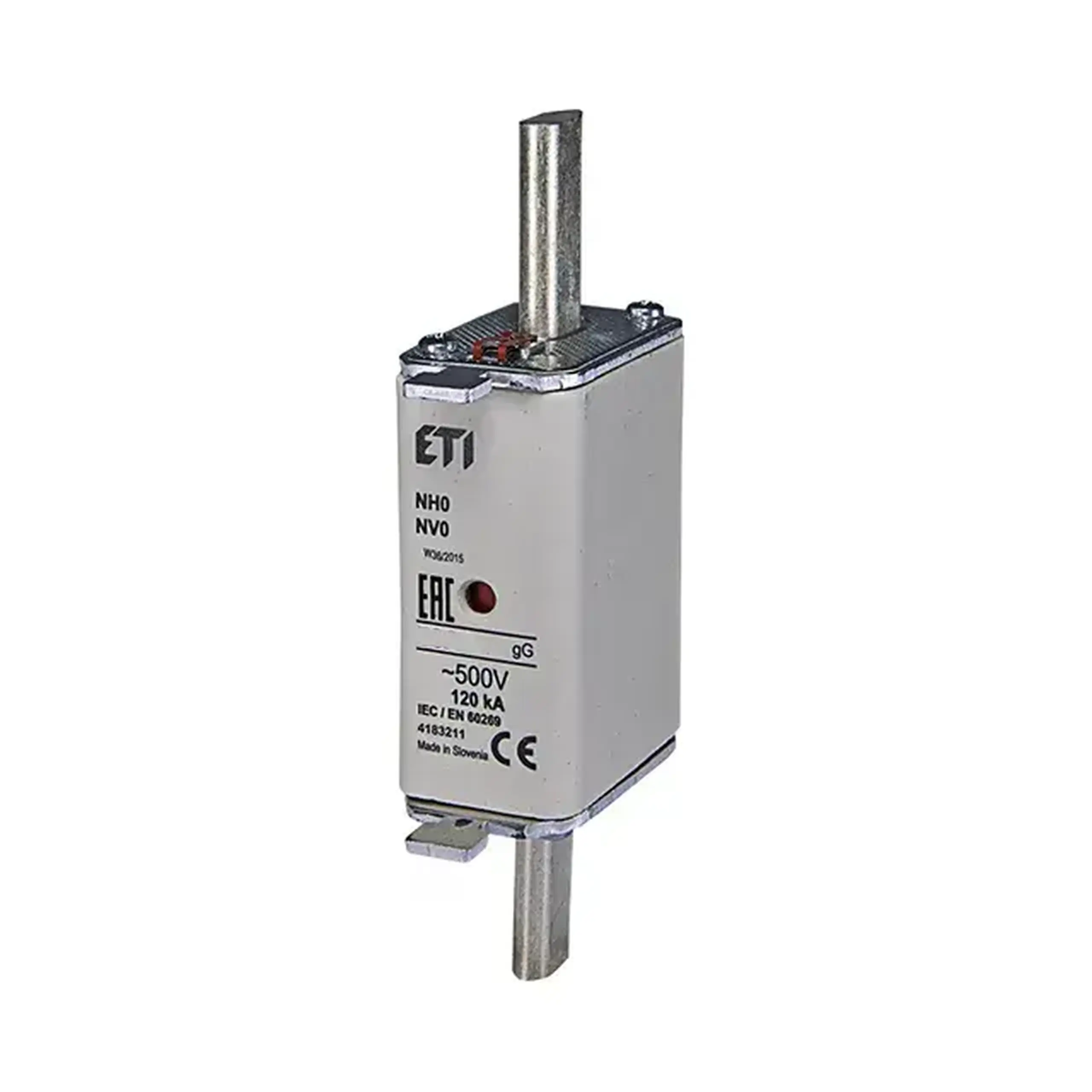 Siguranță cu indicator NH0 25 A 500 V
