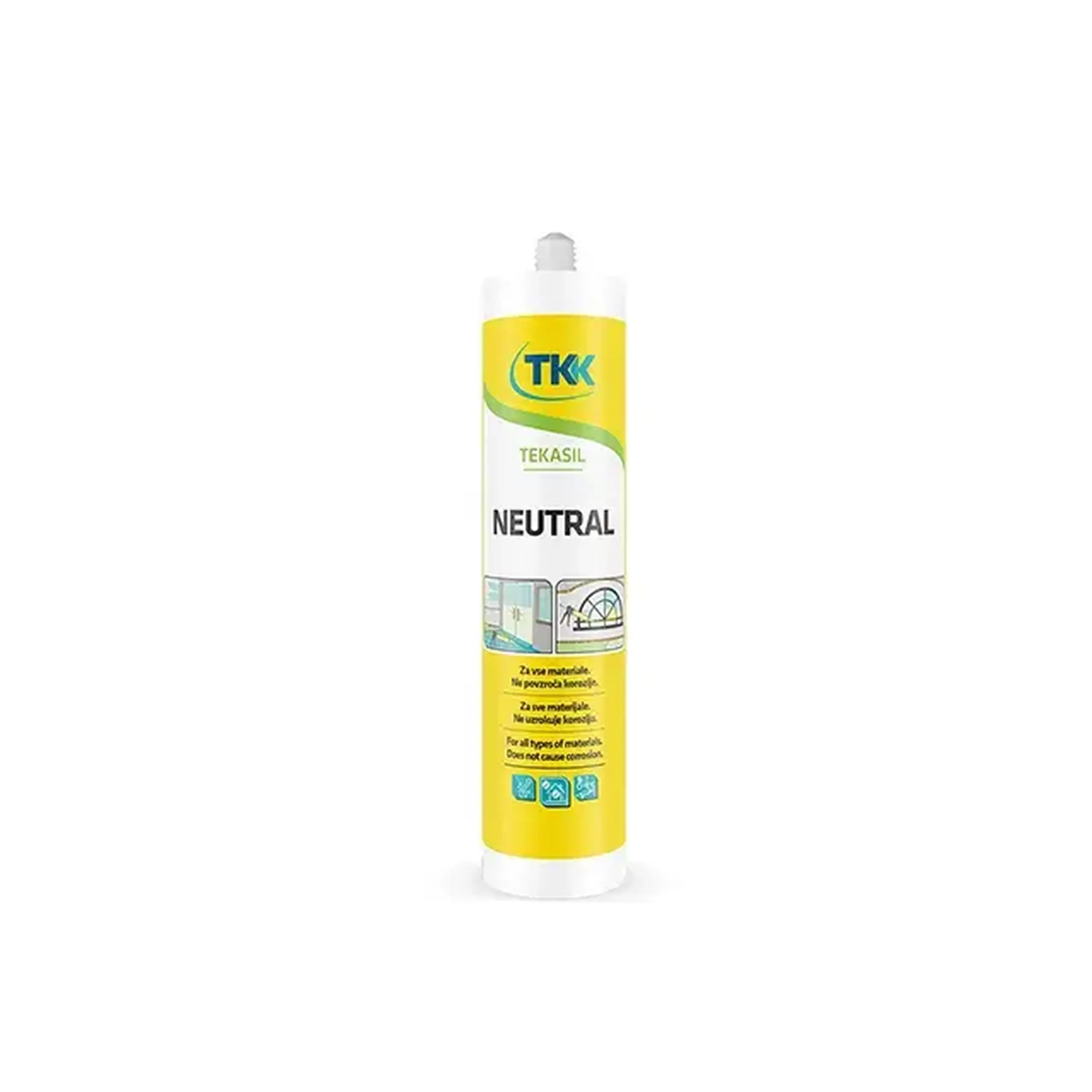 Silicon TEKASIL NEUTRAL 280 ml alb