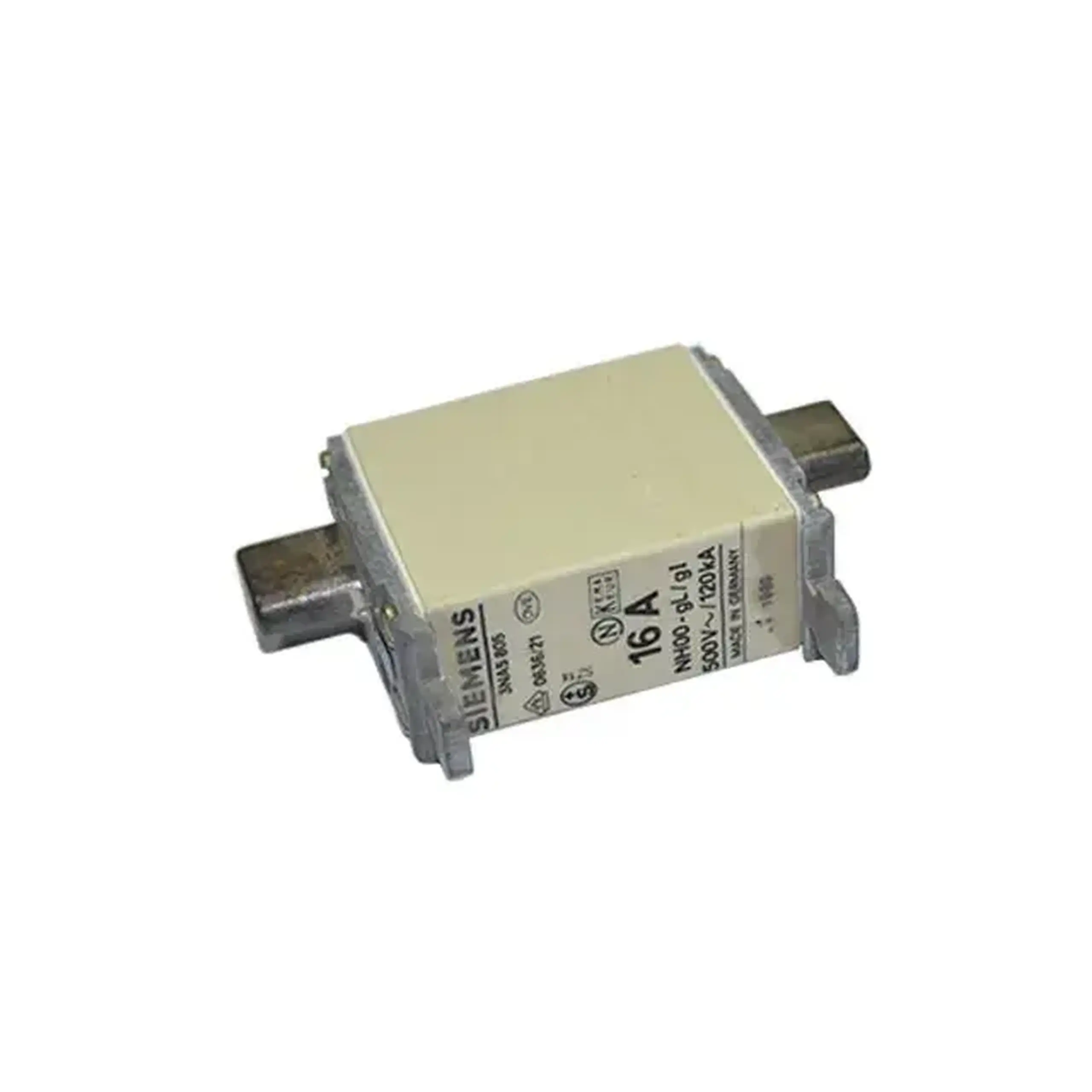 Siguranță Siemens G-00 52 x 40 mm 10A 500 V - Curent (A) 16 A/25 A