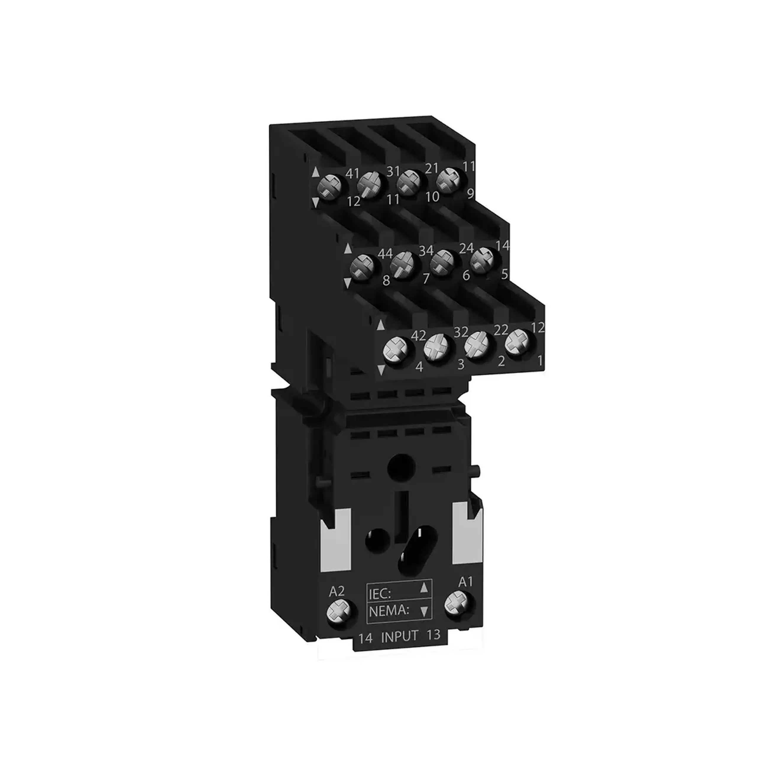 Soclu releu RXZE2S114M 4 poli 10 A 250 V IP20 Schneider-Electric