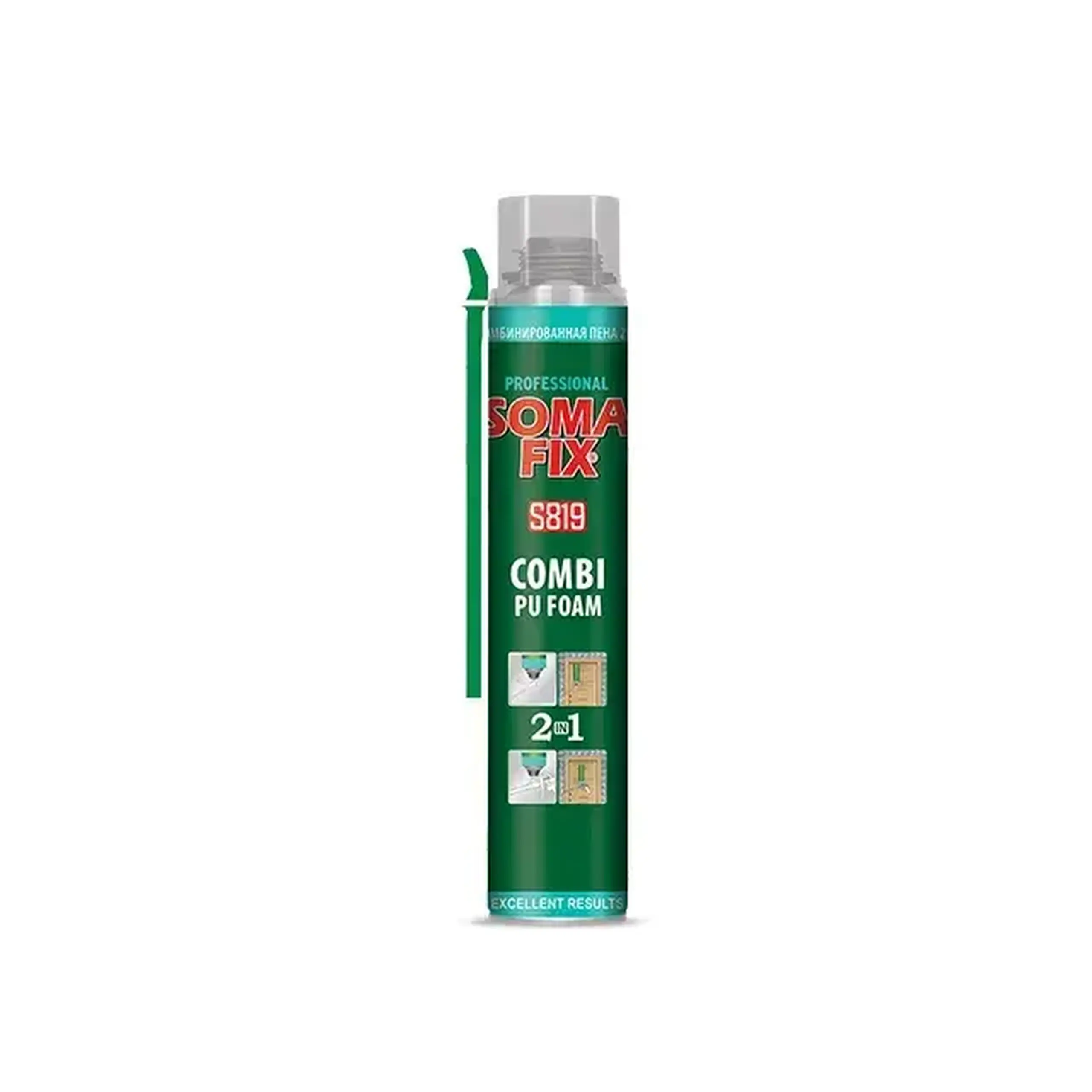 Spumă poliuretanică pentru montaj Somafix S819 750 ml