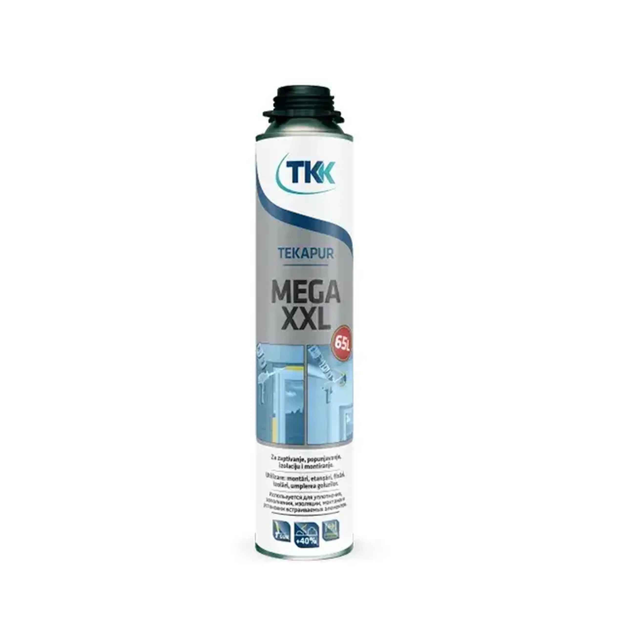 Spumă pentru montare MEGA XXL 850 ml TKK