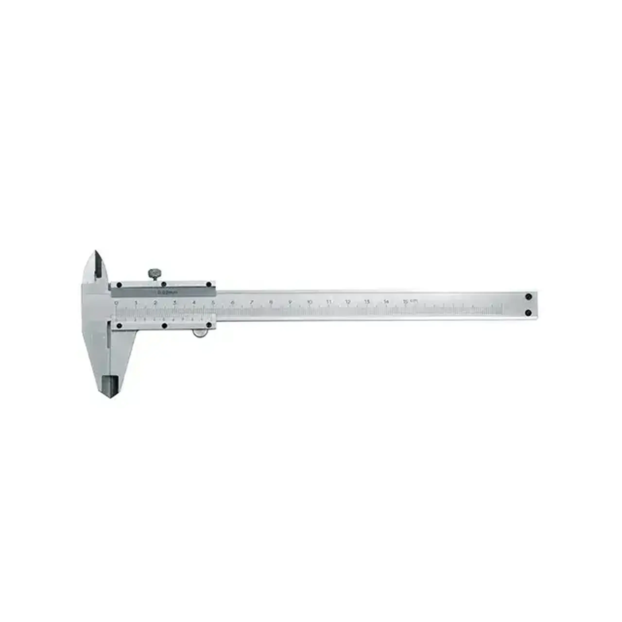 Șubler 0.05 - 150 mm Oțel inoxidabil Vorel