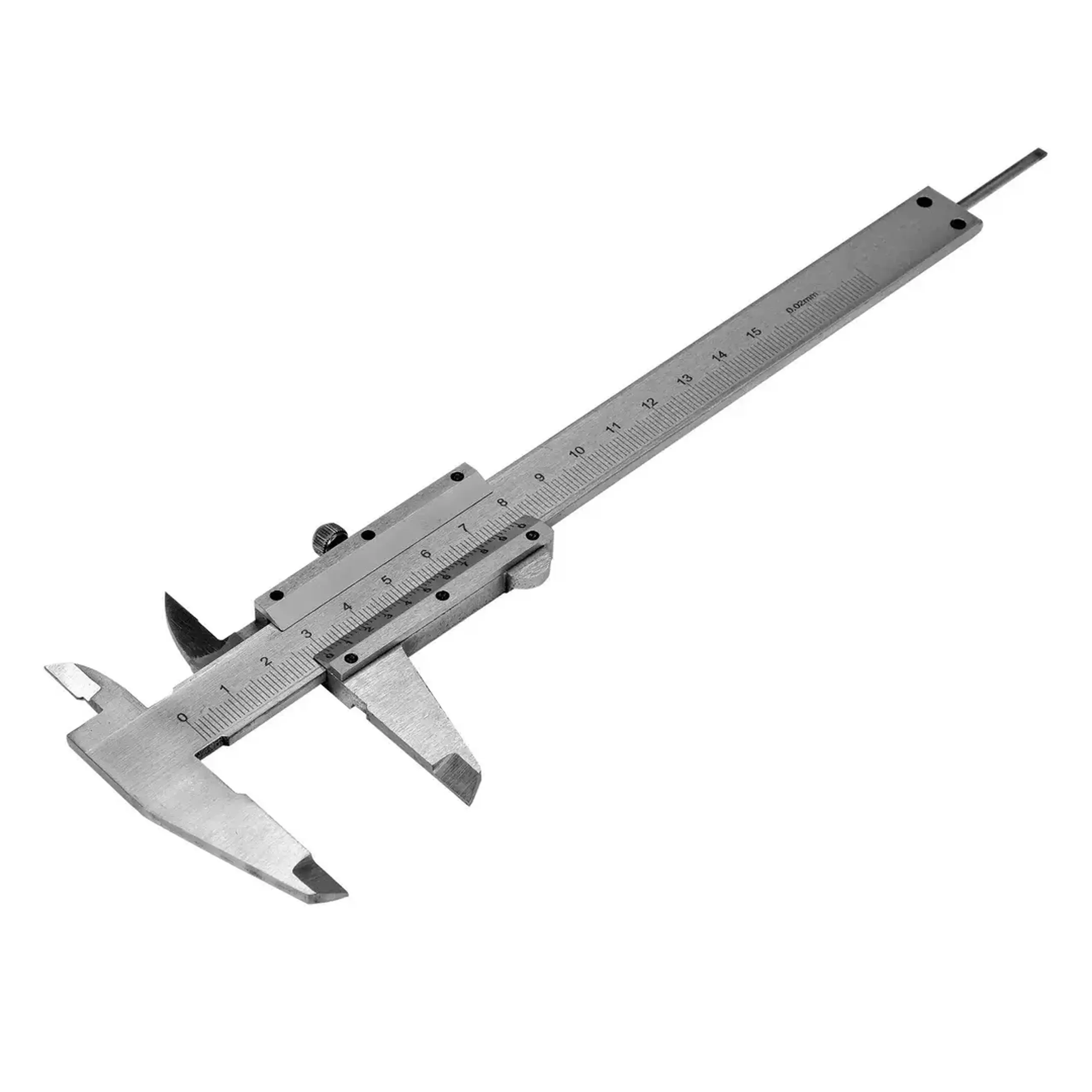 Șubler 0.02 - 150 mm Oțel inoxidabil Vorel