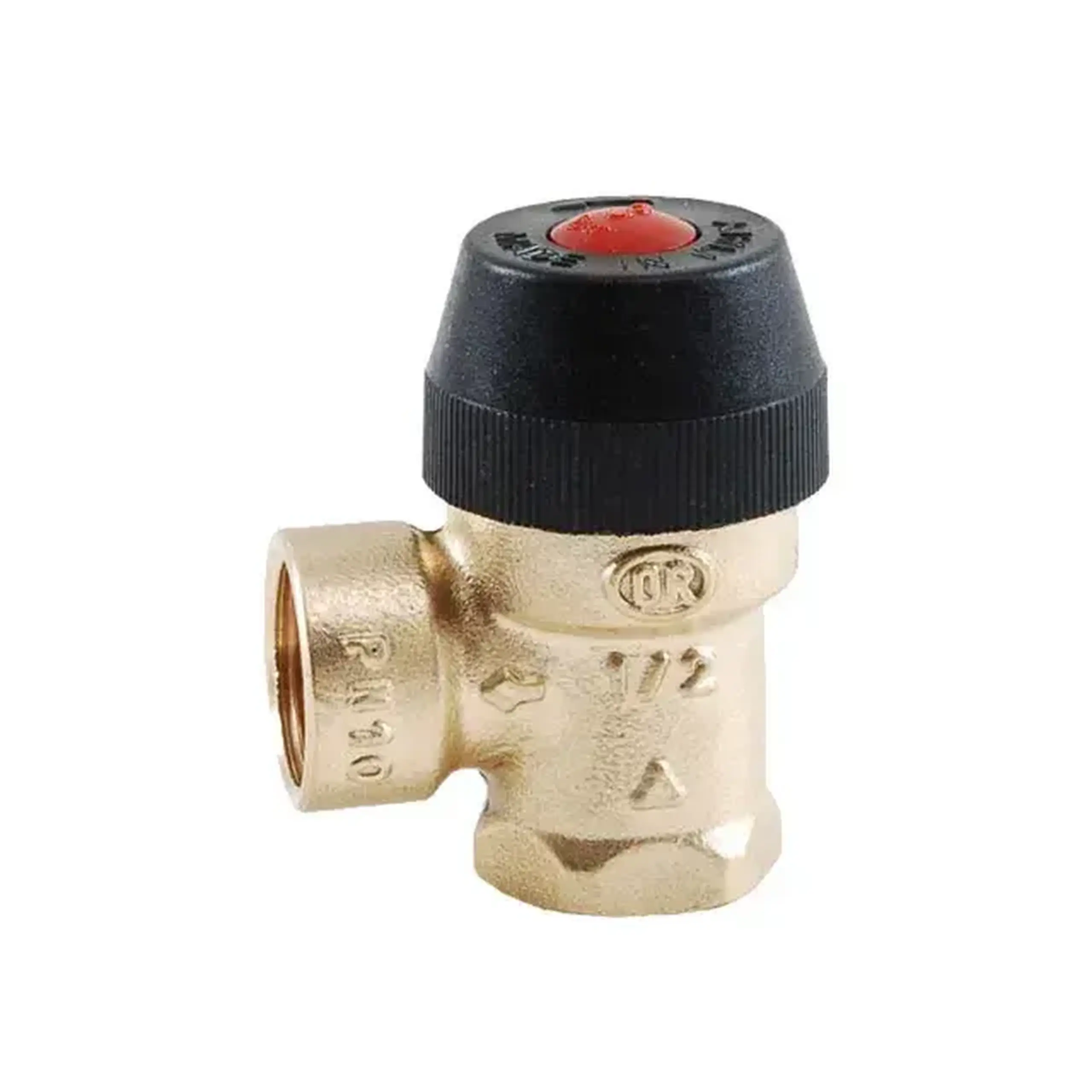 Supapa de siguranță 1/2'' f (mama) - F (mama) alamă OR