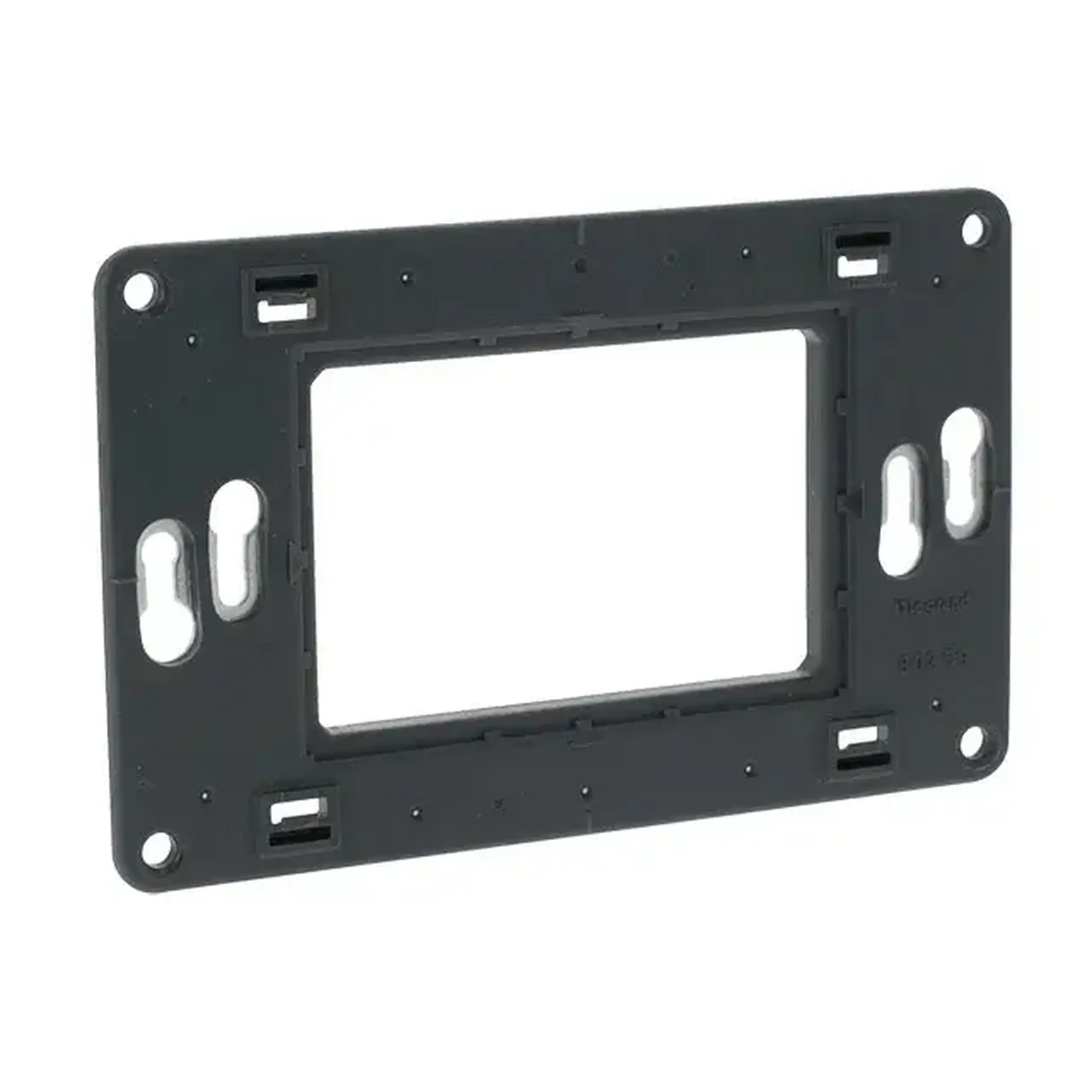 Suport modular mosaic negru 3 module LEGRAND