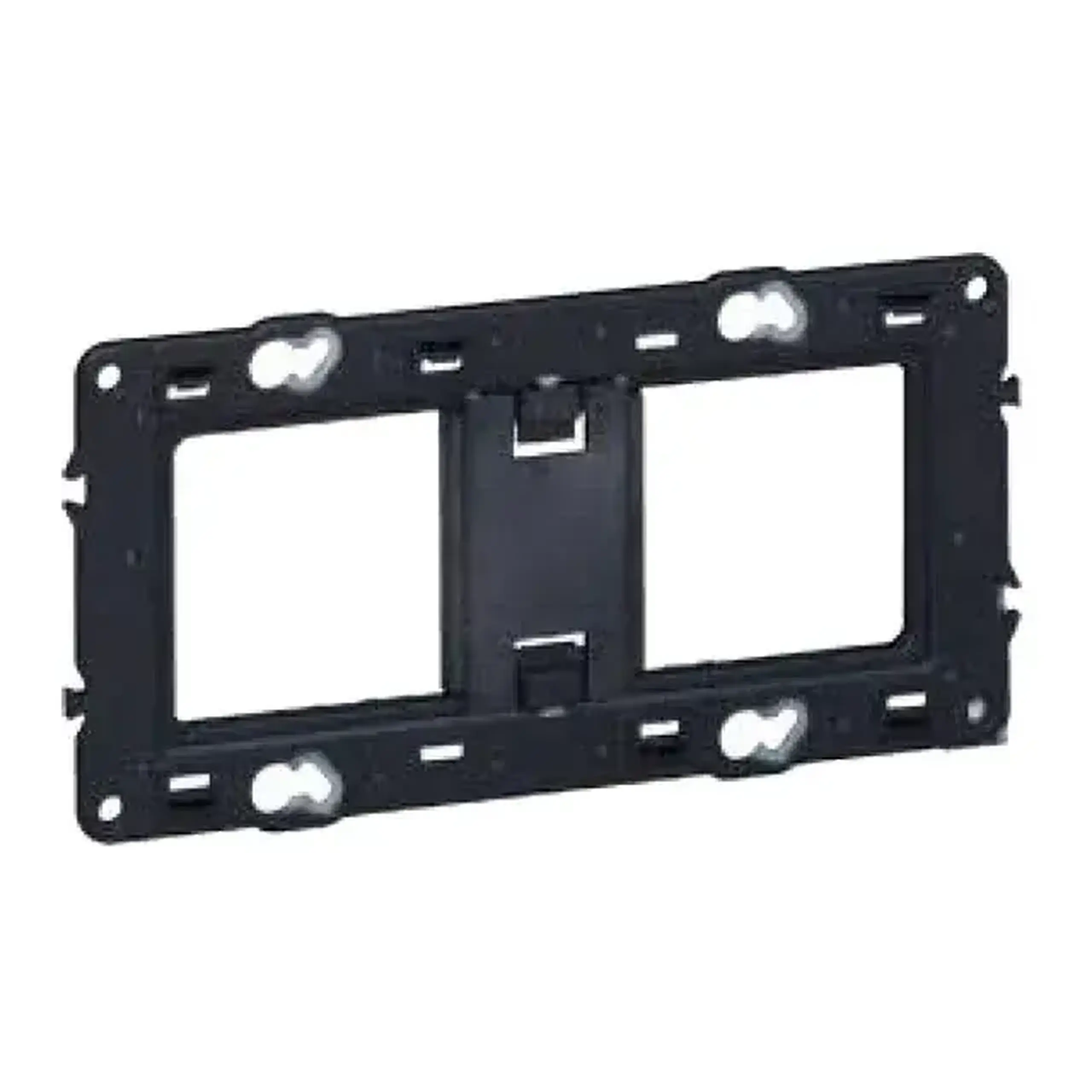 Suport 80252 mosaic negru 4-5 module + 2 posturi LEGRAND