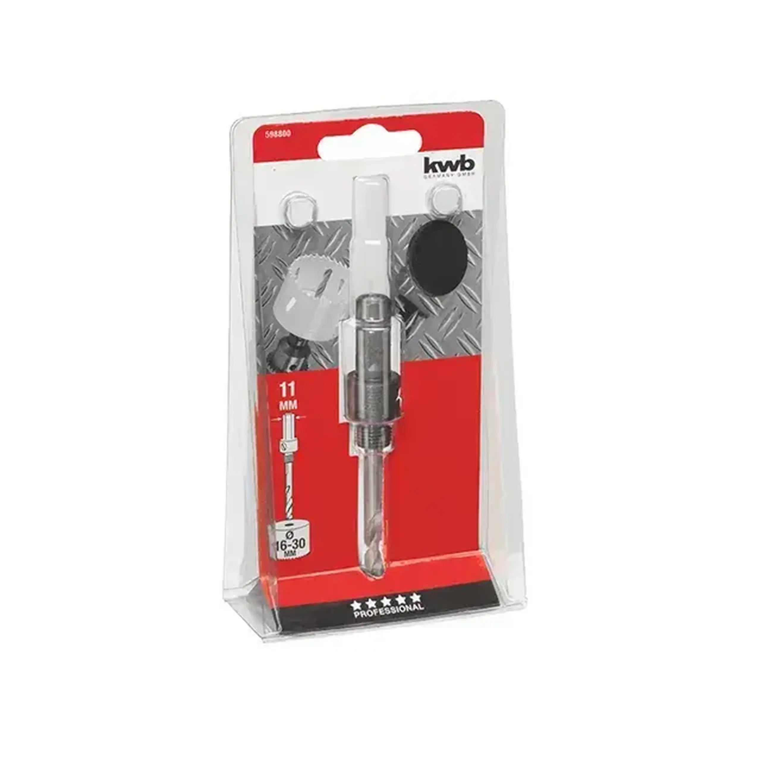 Adaptor carotă pentru metal 16 - 30 mm Oțel HSS Hexagonal KWB