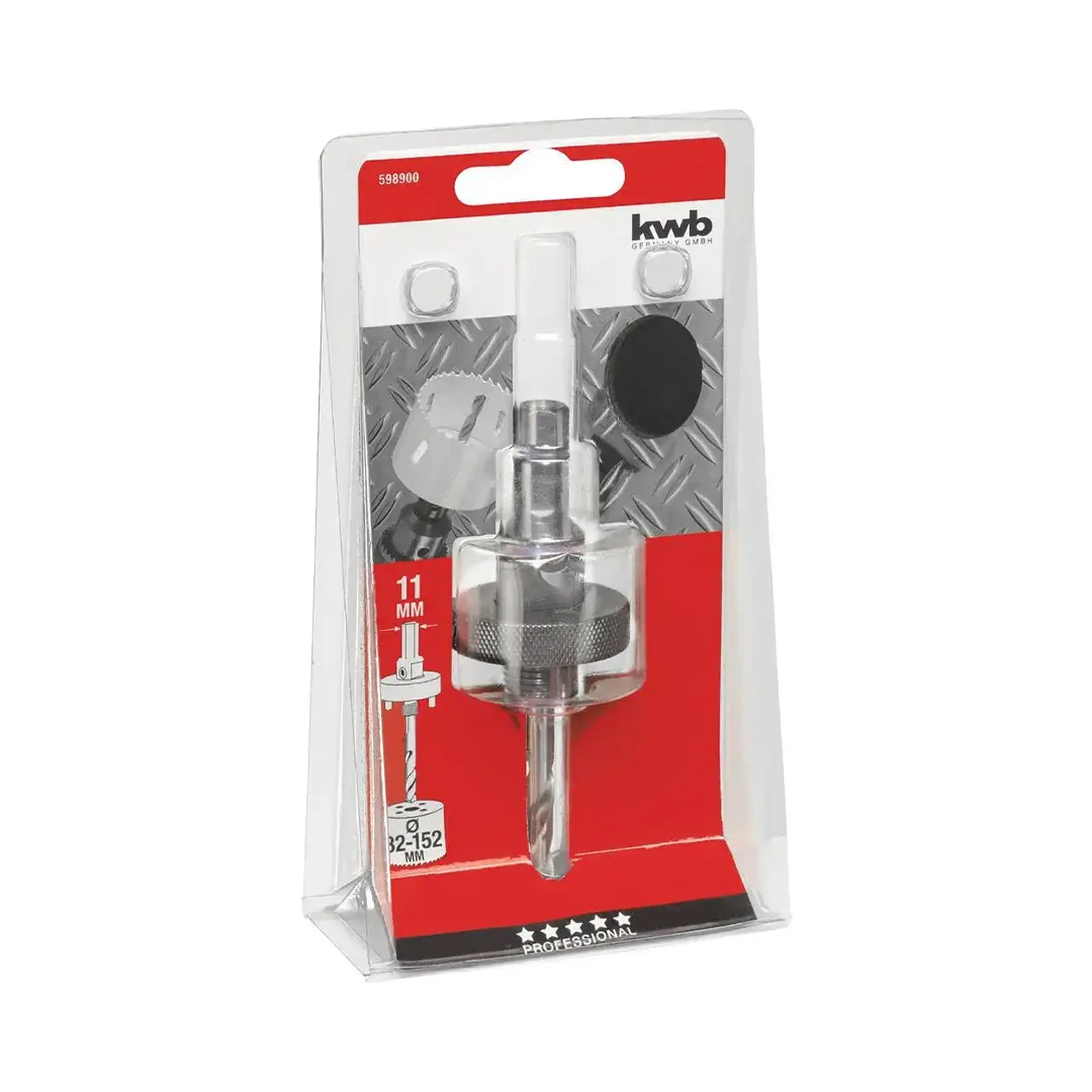 Adaptor carotă pentru metal 32 - 152 mm Oțel HSS Hexagonal KWB