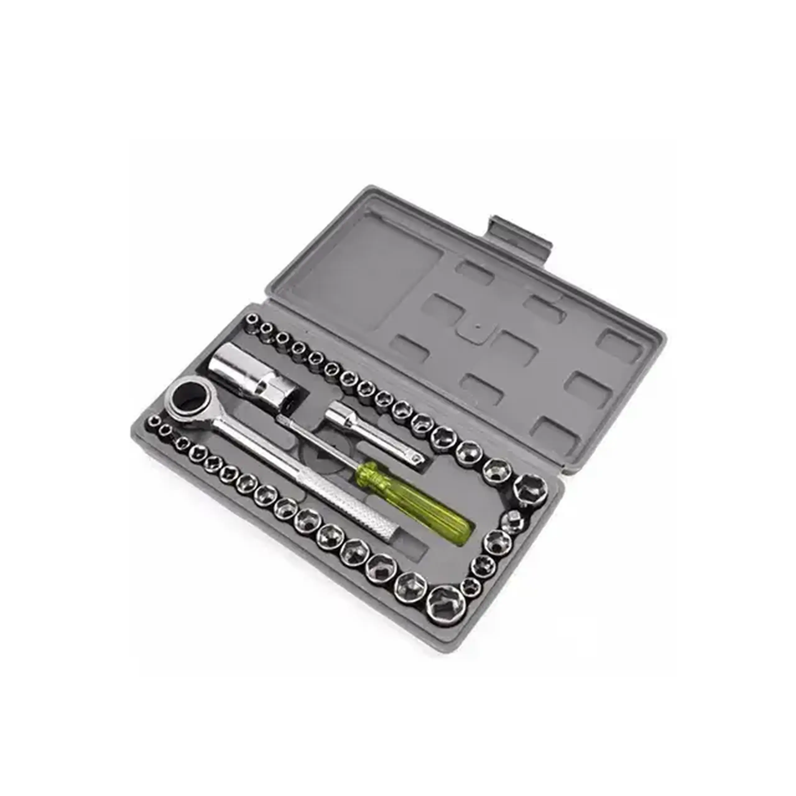 Set de chei tubulare cu clichet 4 - 13 mm 40 buc. Pigeon