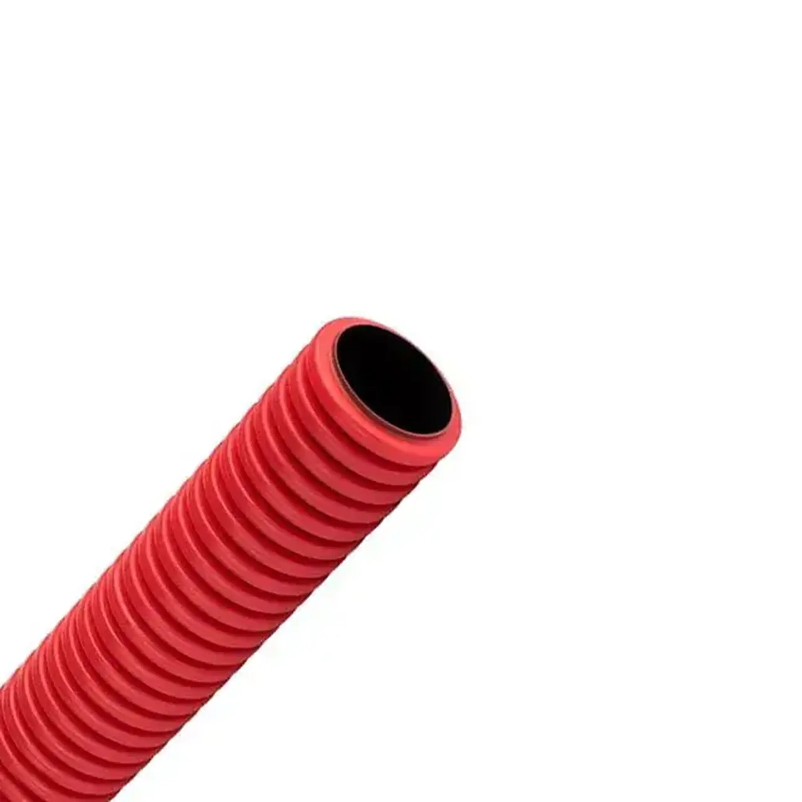 Tub gofrat 450N 125 mm Roșu