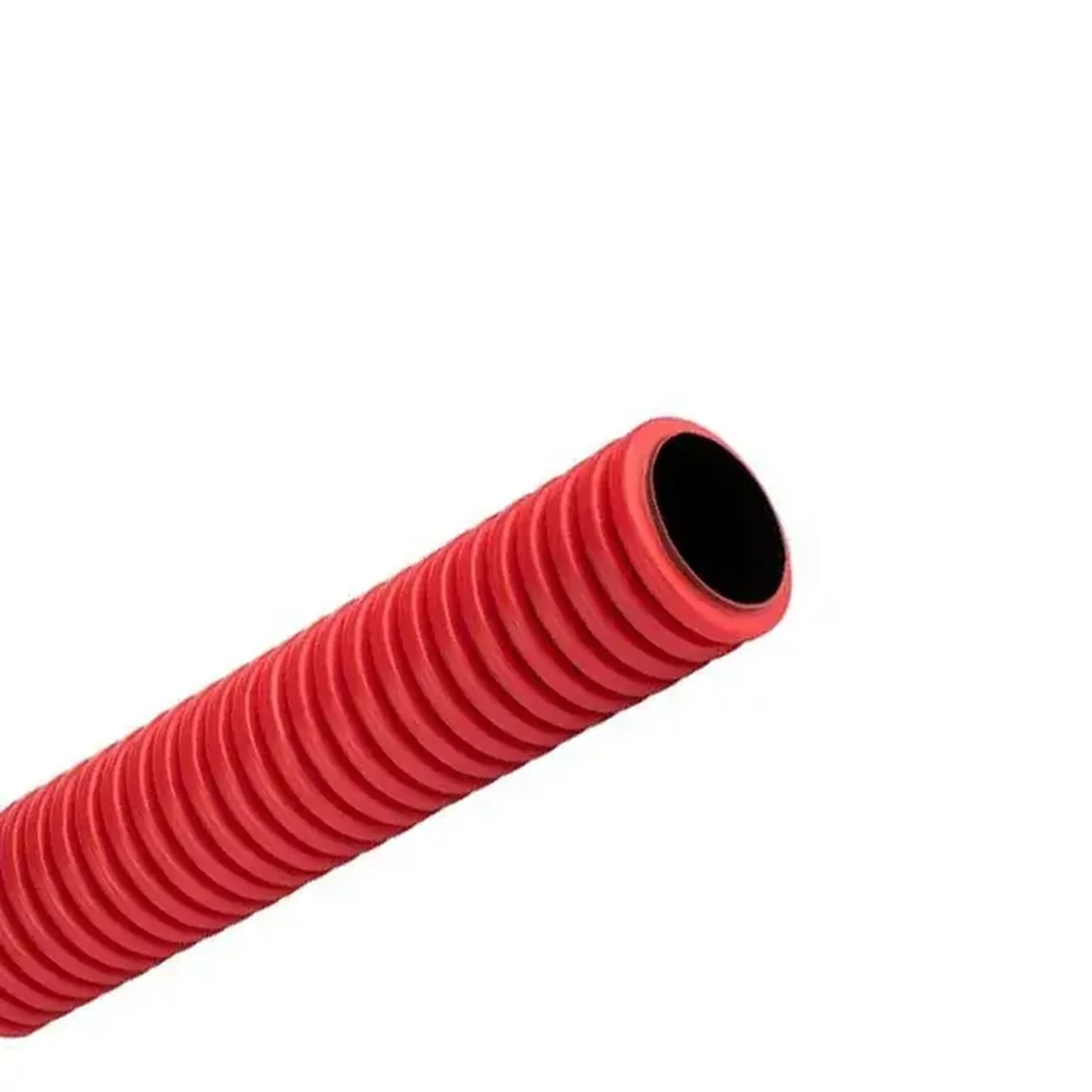 Tub gofrat 450N 140 mm Roșu
