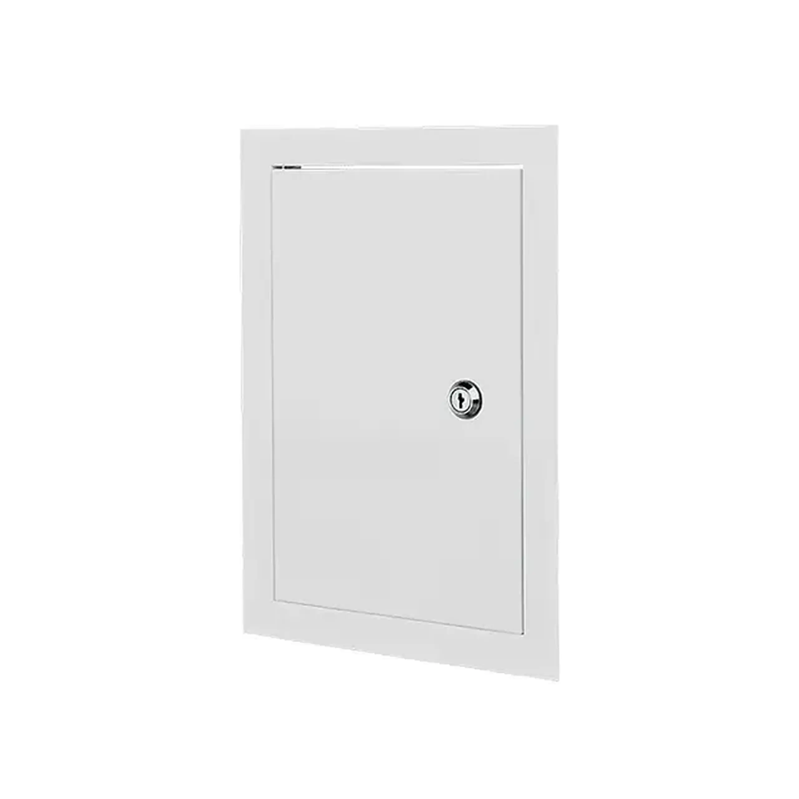 Ușiță de vizitare metalică cu lăcat Ventika DMZ 150 x 150 mm metal alb - Dimensiuni (L x W x H x Ø) 200 x 200 mm