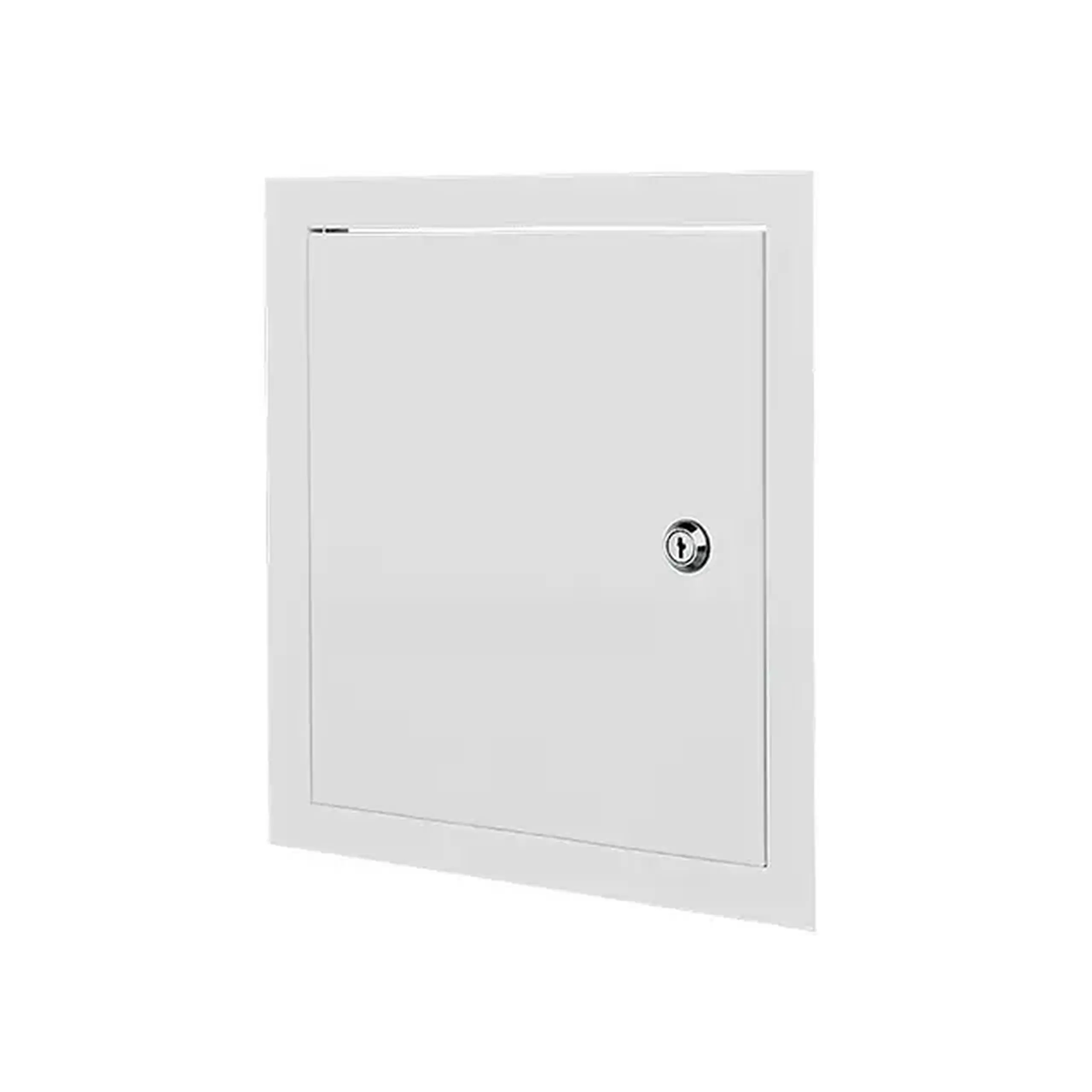 Ușiță de vizitare metalică cu lăcat Ventika DMZ 150 x 150 mm metal alb - Dimensiuni (L x W x H x Ø) 300 x 300 mm