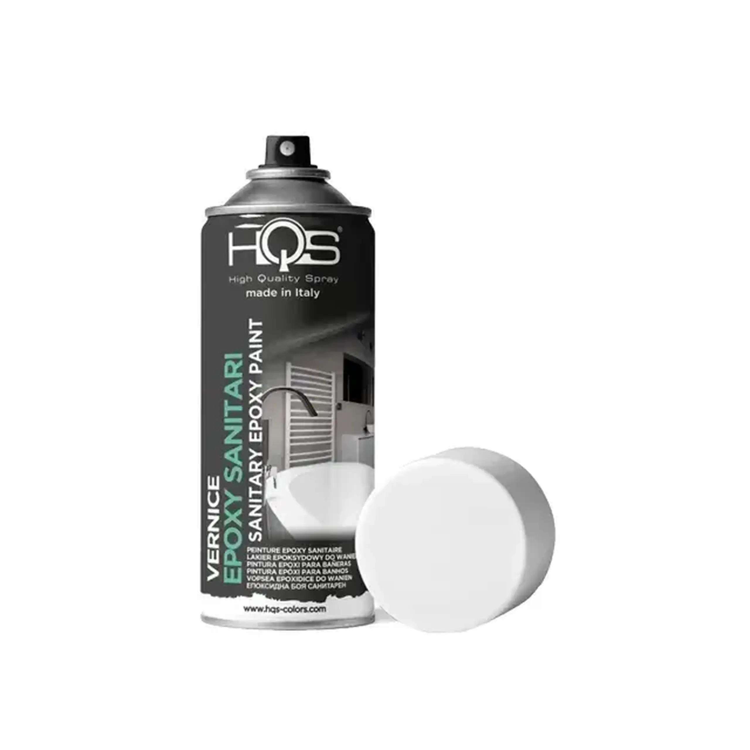 Vopsea epoxidică EPOXY SANITARY alb 400 ml HQS