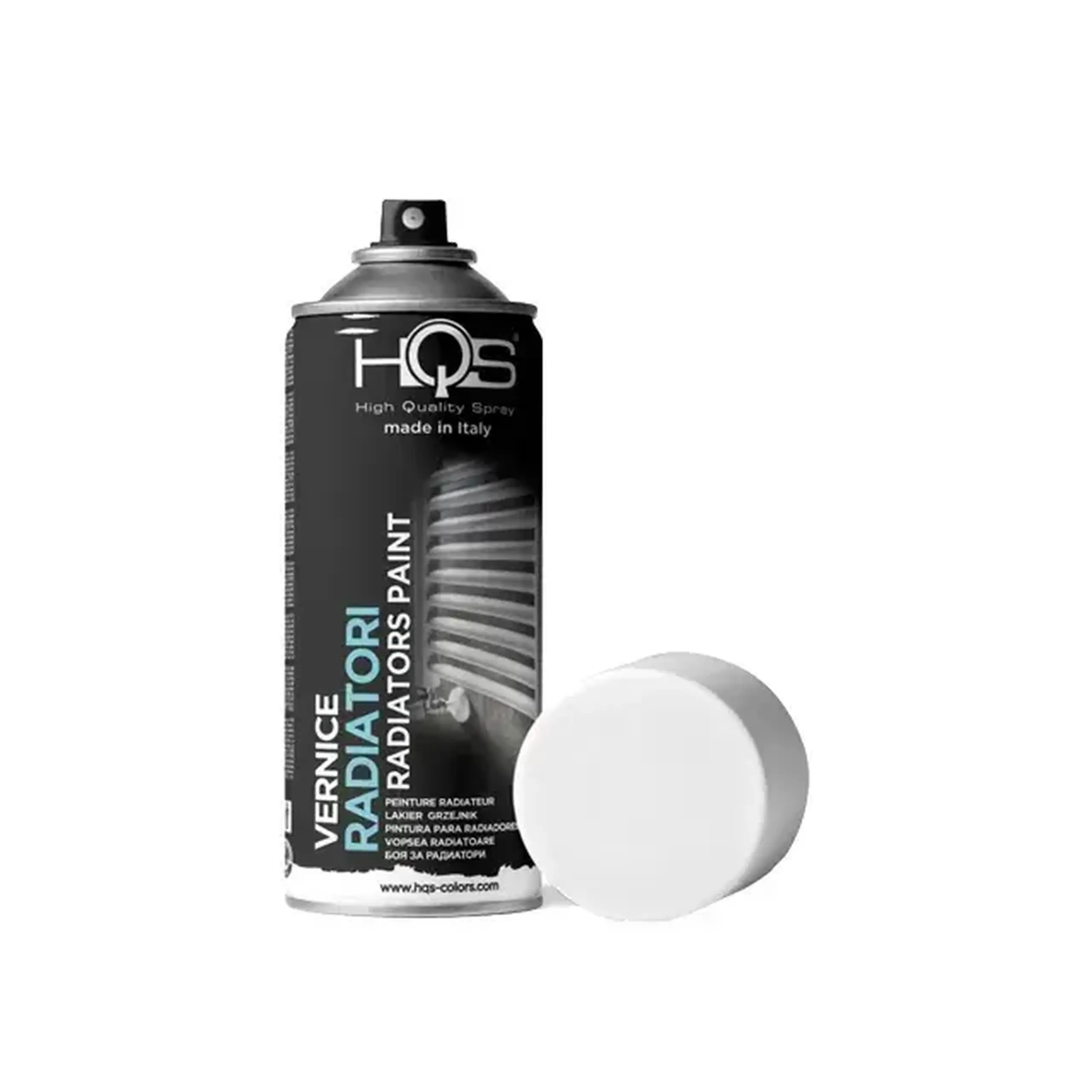 Vopsea spray RADIATORI alb 400 ml HQS
