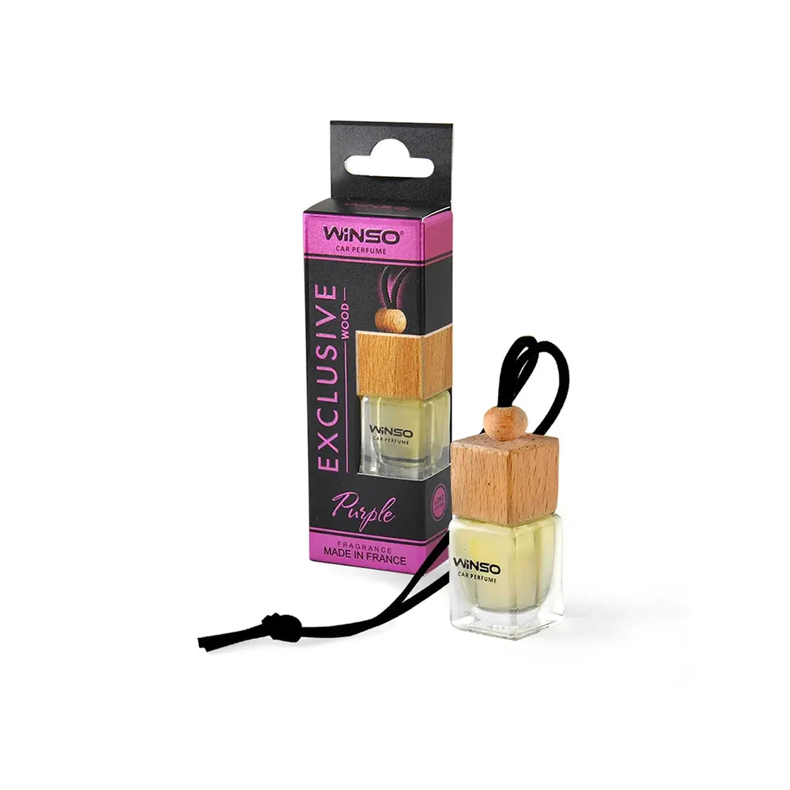 Odorizant auto WINSO EXCLUSIVE WOOD PURPLE 6 ml