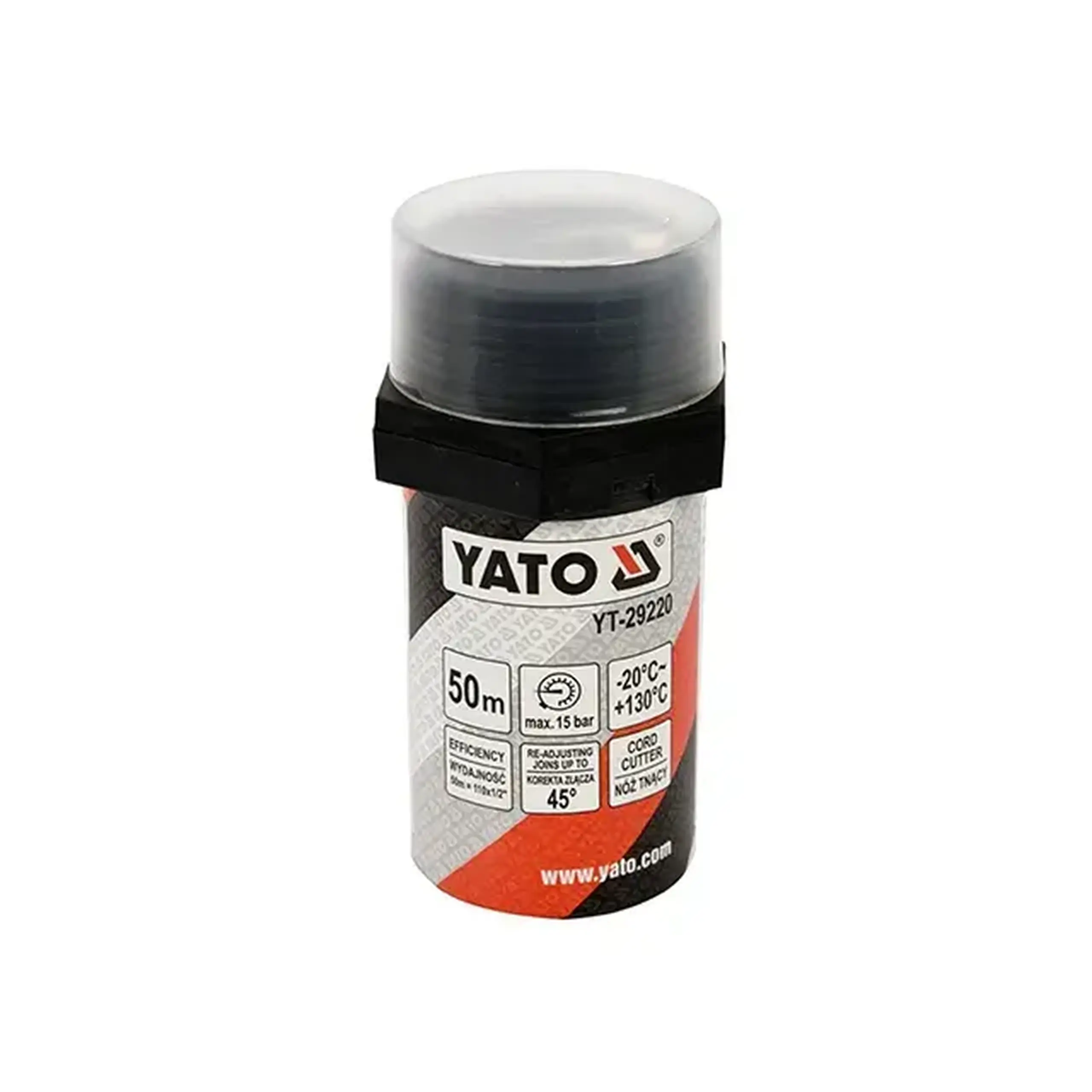 Fir pentru etanșare filete Yato YT29220 50 m alb