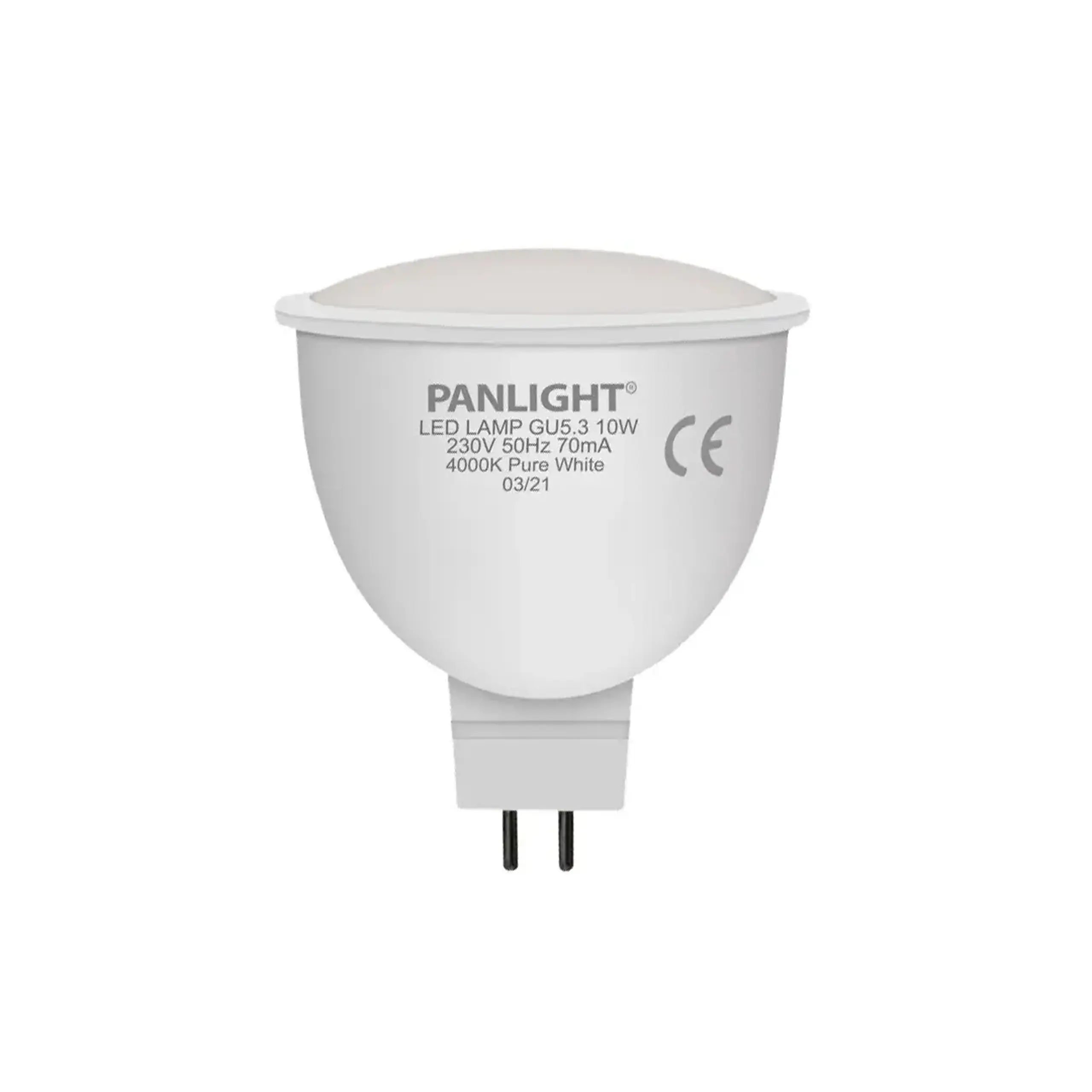 Bec led Panlight MR16 10 W GU5.3 4000 K 800 lm 220 - 240 V - Temperatura culoare (K) 4000 K