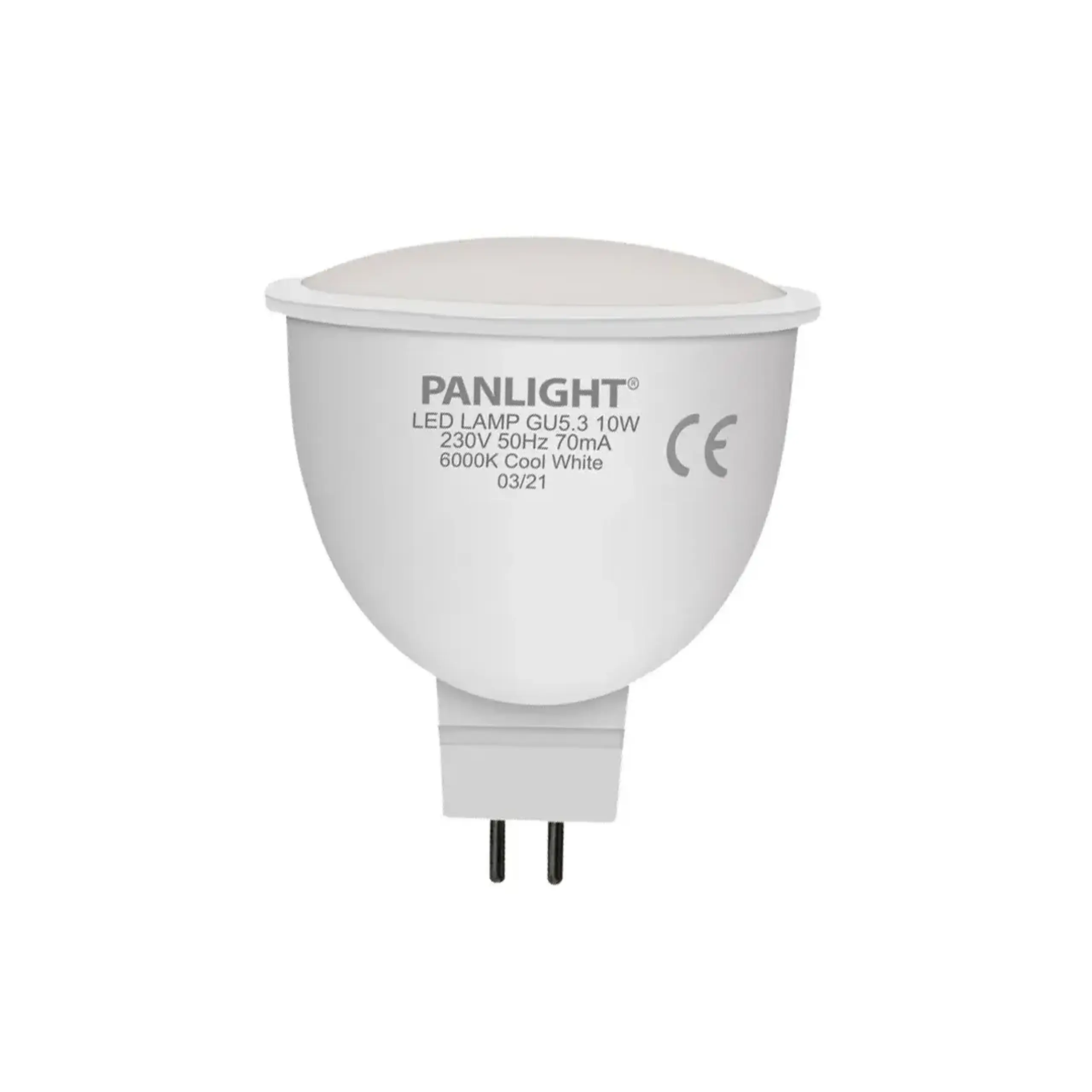 Bec led Panlight MR16 10 W GU5.3 4000 K 800 lm 220 - 240 V - Temperatura culoare (K) 6000 K