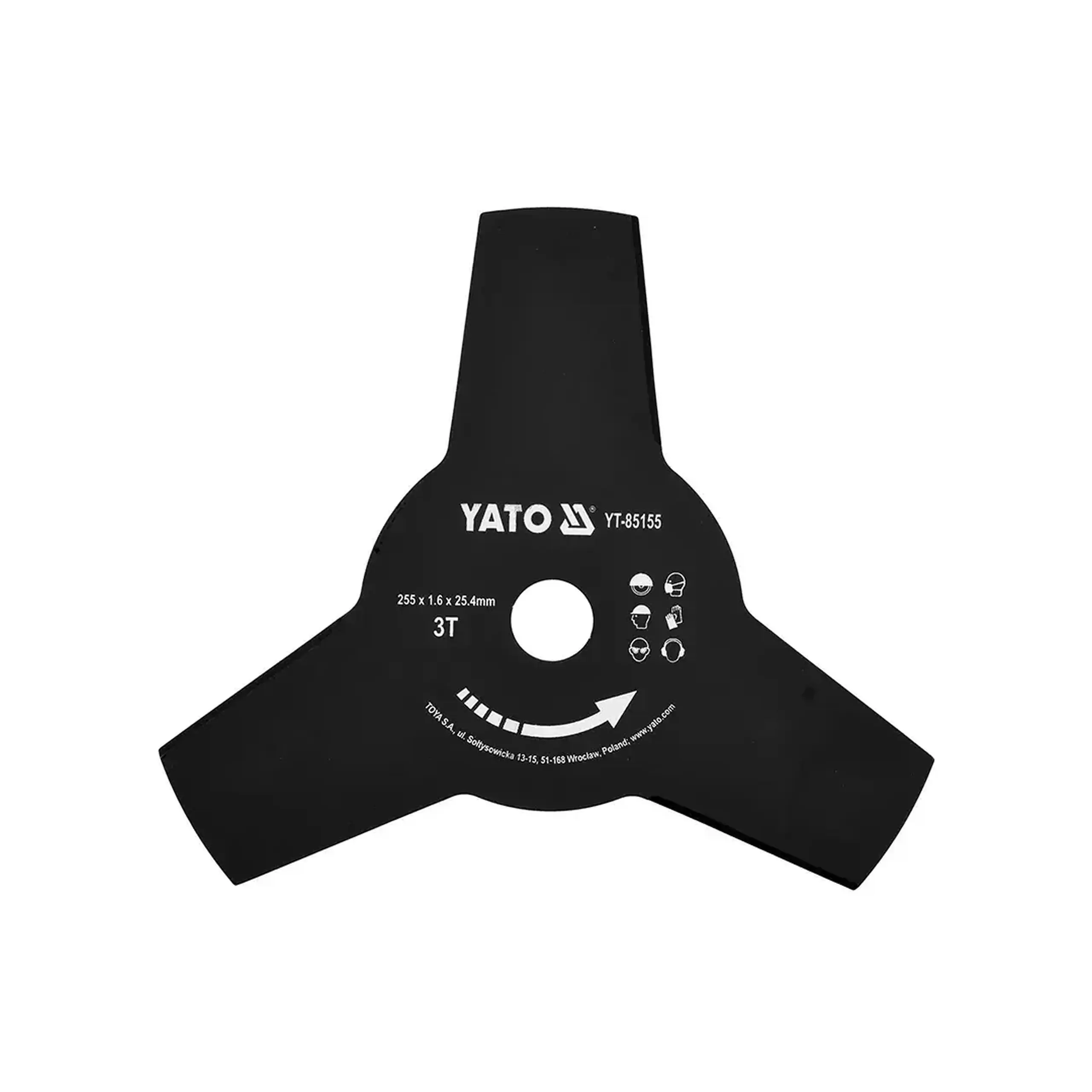 Disc pentru motocoasă Yato YT85155 225 x 25.4 x 1.6 mm