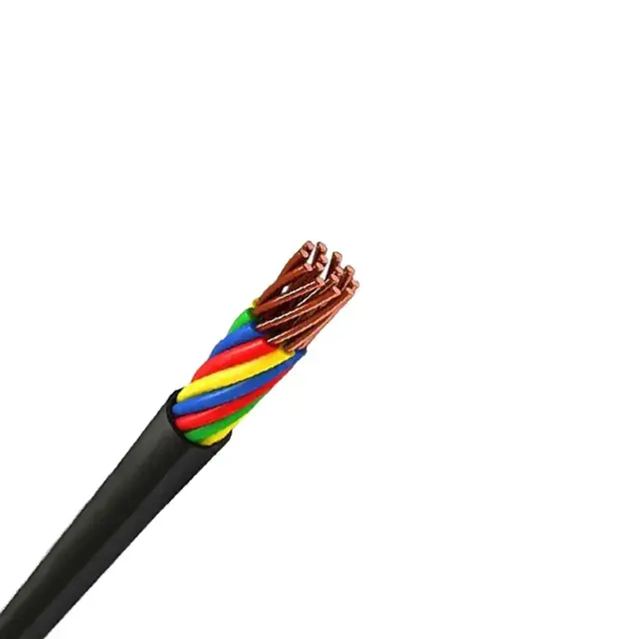 Cablu KVVGng 10 * 2.5 mm² negru cupru