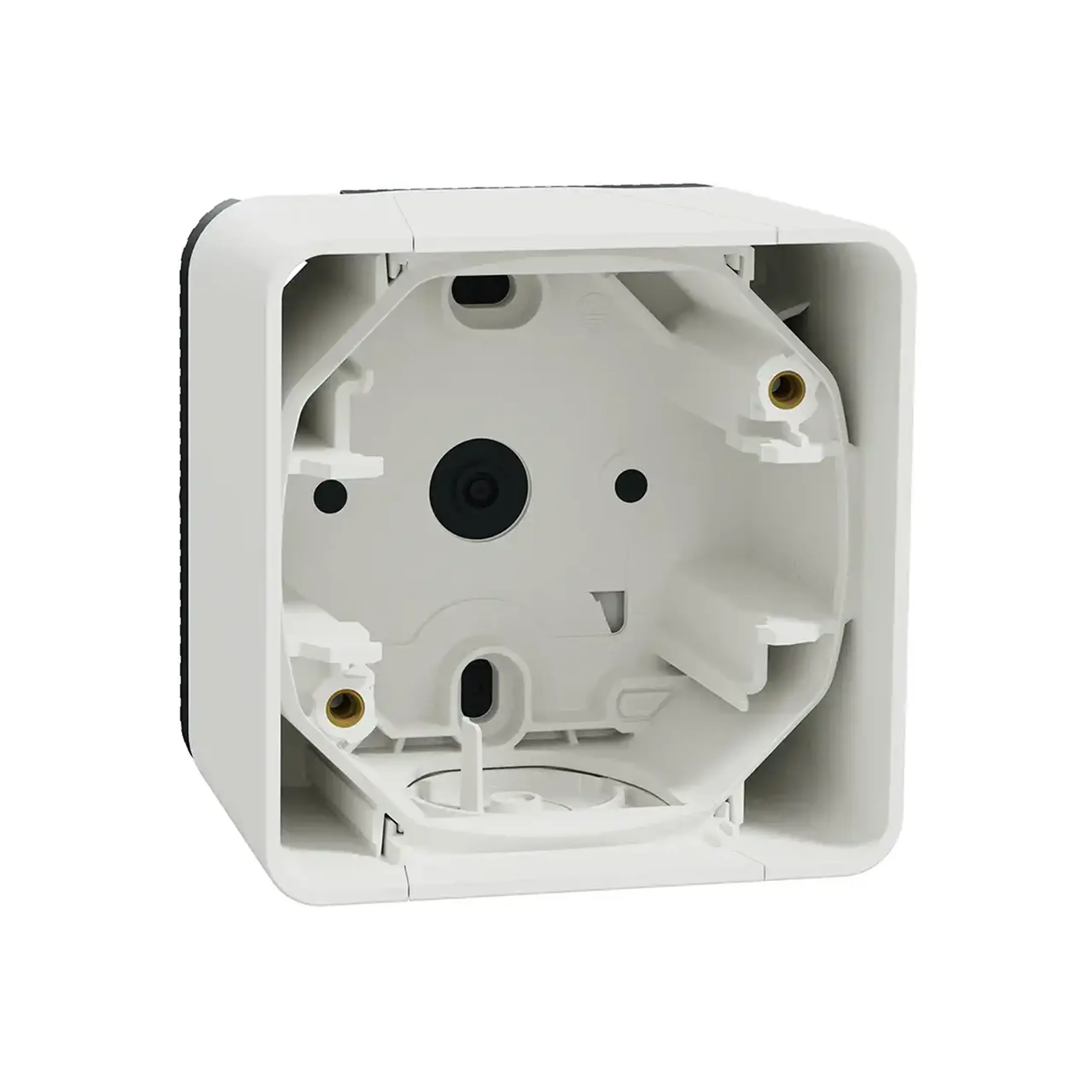 Cadru pentru montaj 76 x 76 x 54 mm Plastic Mureva Schneider-Electric - Alb 1 post