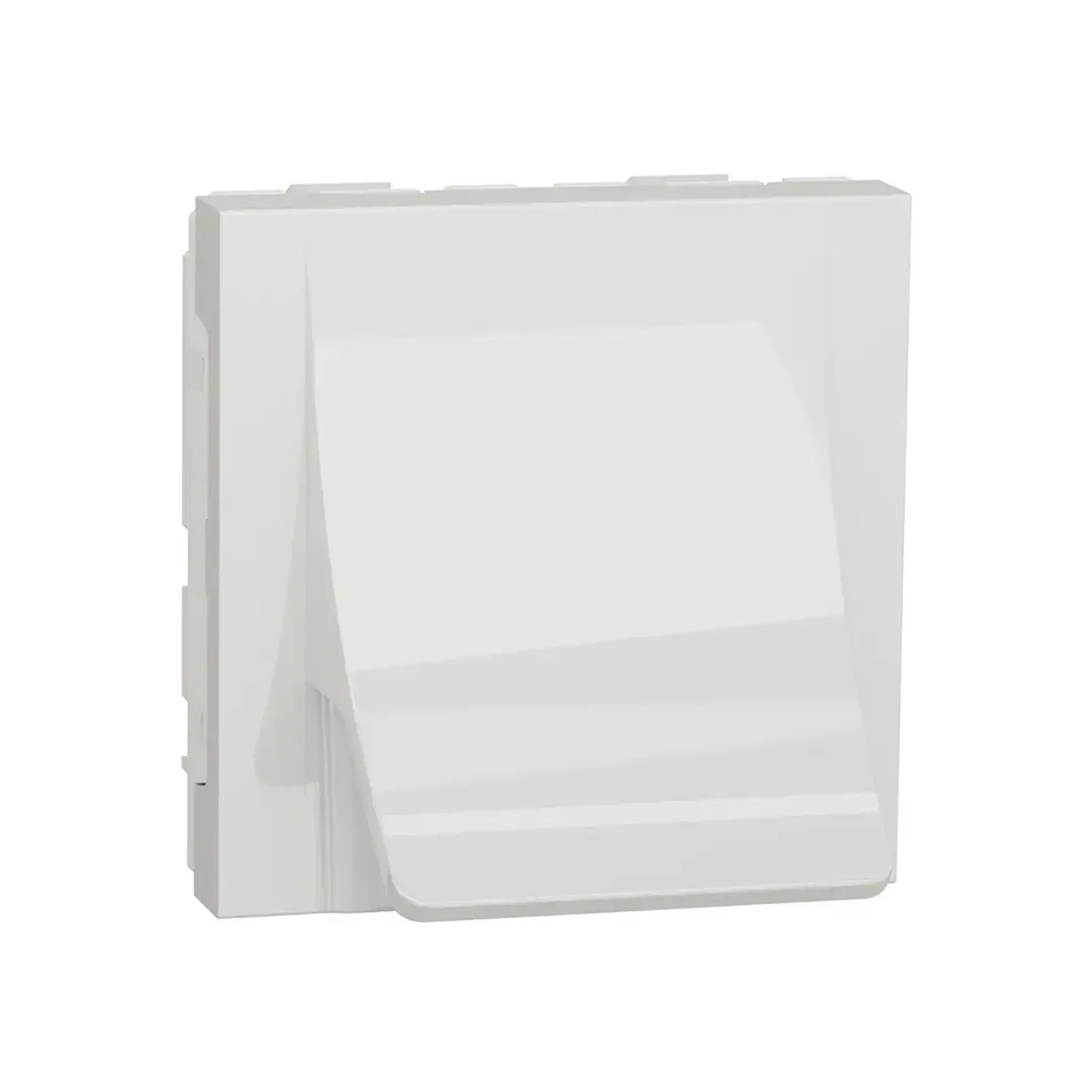 Ieșire pentru cabluri unica Studio alb 2 module Schneider-Electric