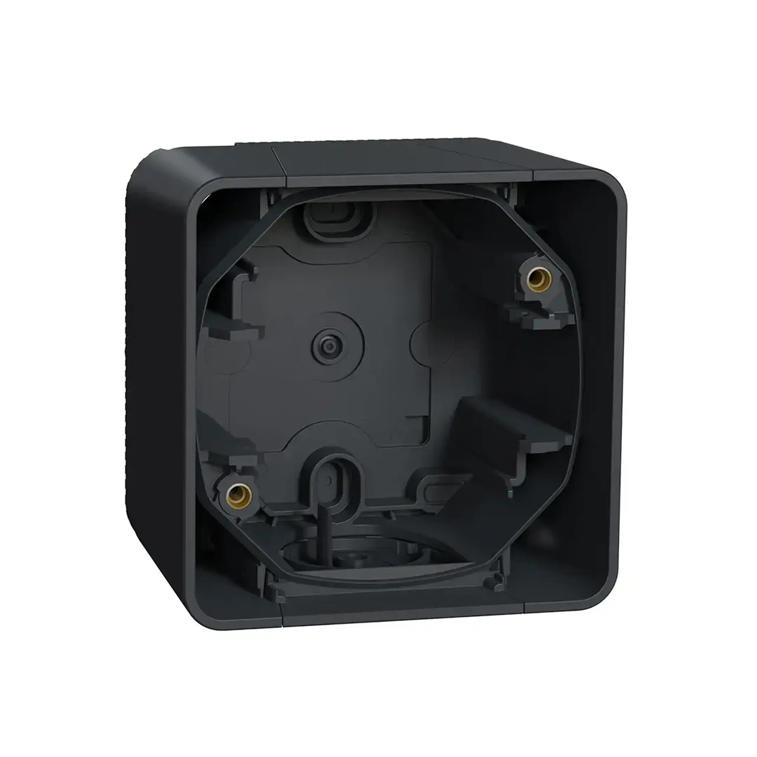 Cadru pentru montaj 76 x 76 x 54 mm Plastic Mureva Schneider-Electric - Antracit 1 post