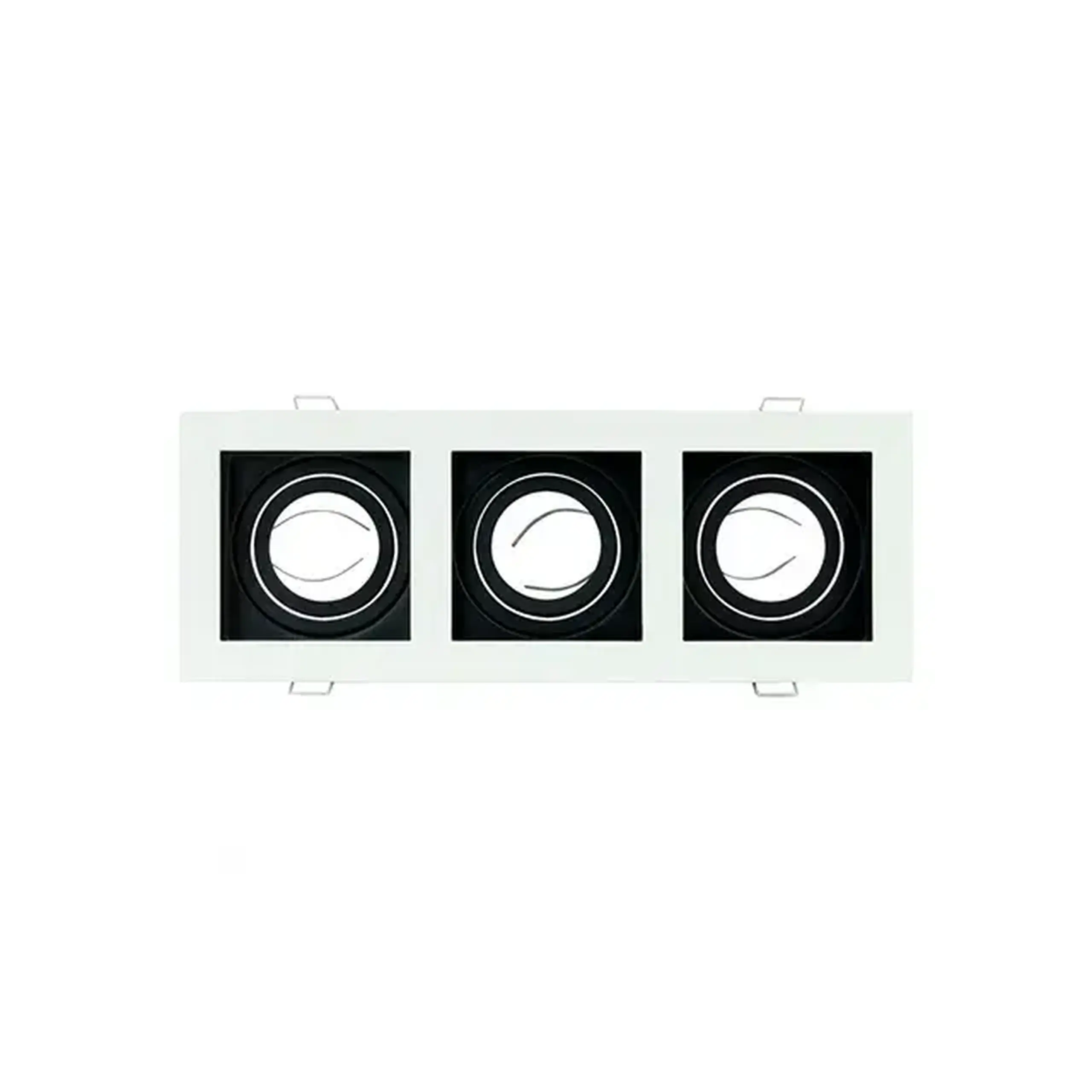 Corp de iluminat PETUNYA-1 50 W fără dulie (MR16) IP20 Horoz - Alb/Negru PETUNYA-3