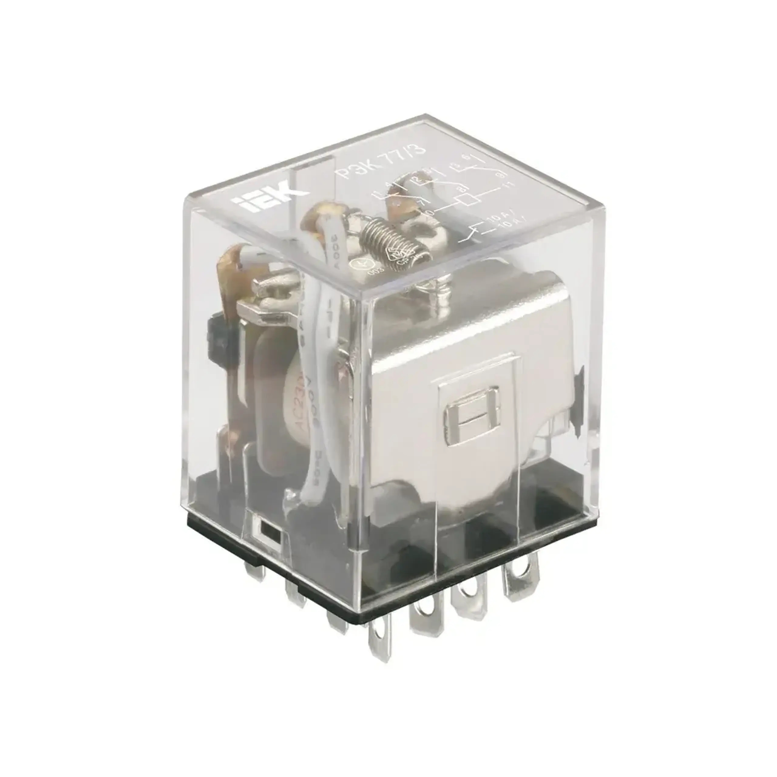 Releu REK77/3(LY) 10 A 12 V AC IP20 IEK