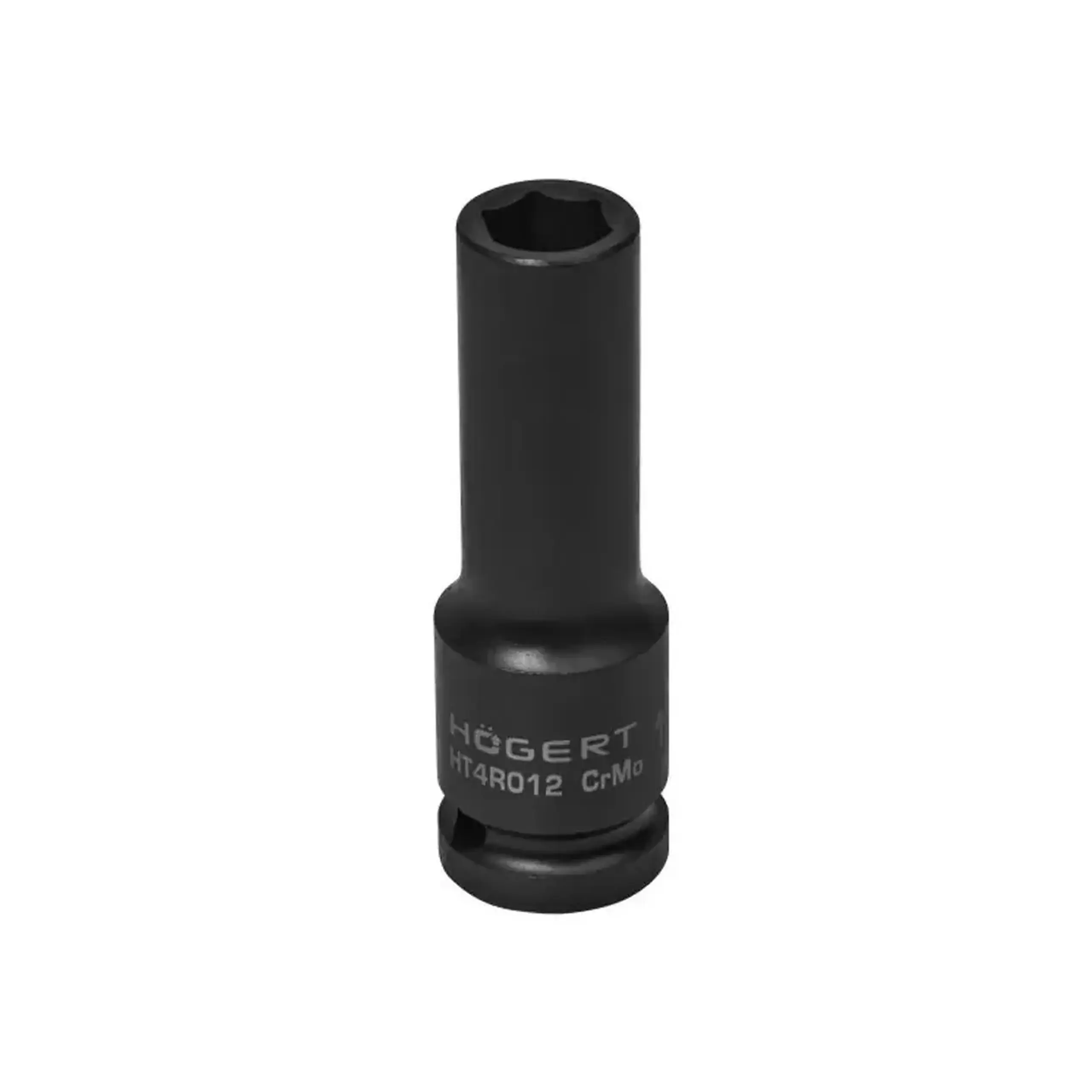 Cap cheie tubulară de impact Hexagonal 10 mm 1/2" 78 mm Hogert - Mărime cheie 12 mm