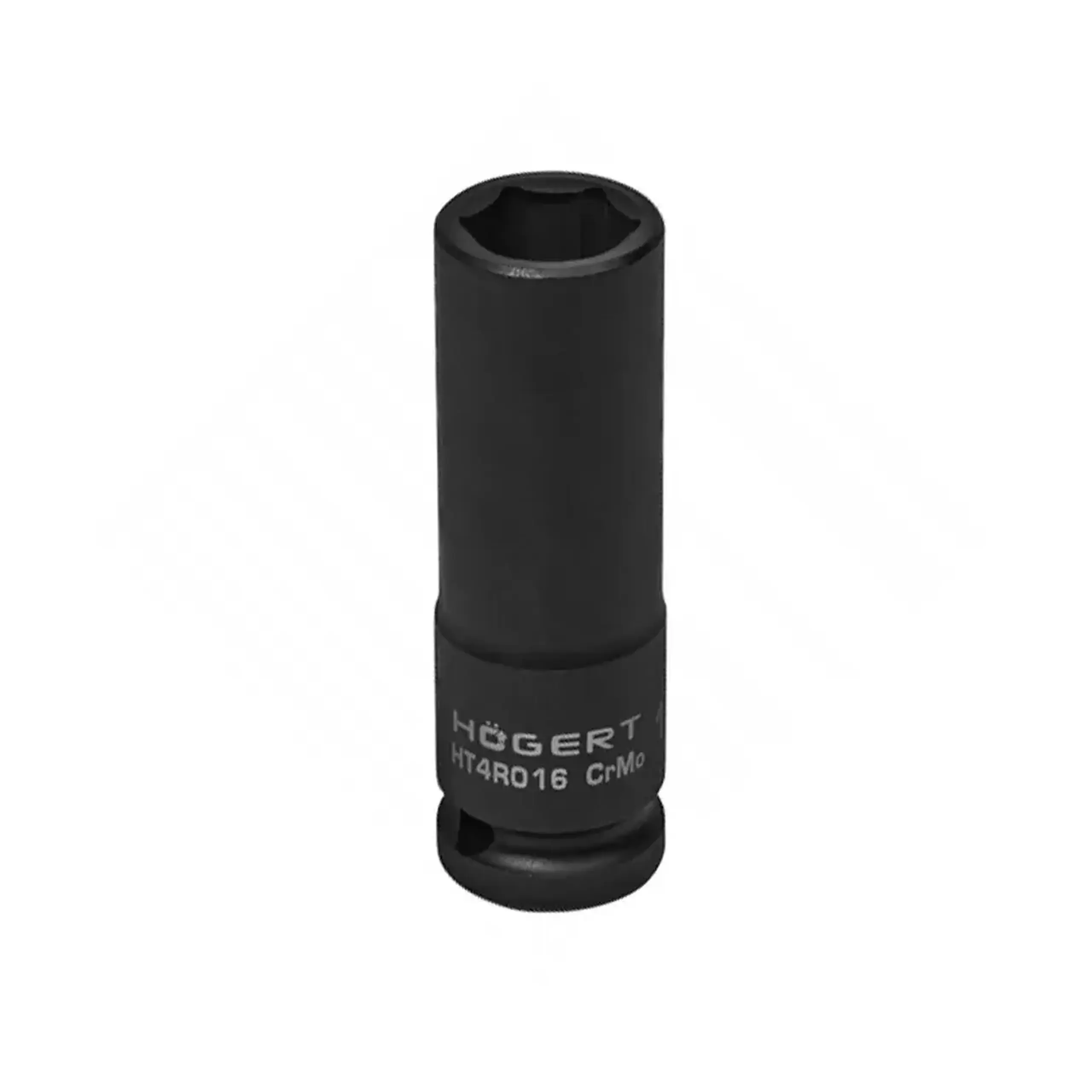 Cap cheie tubulară de impact Hexagonal 10 mm 1/2" 78 mm Hogert - Mărime cheie 16 mm