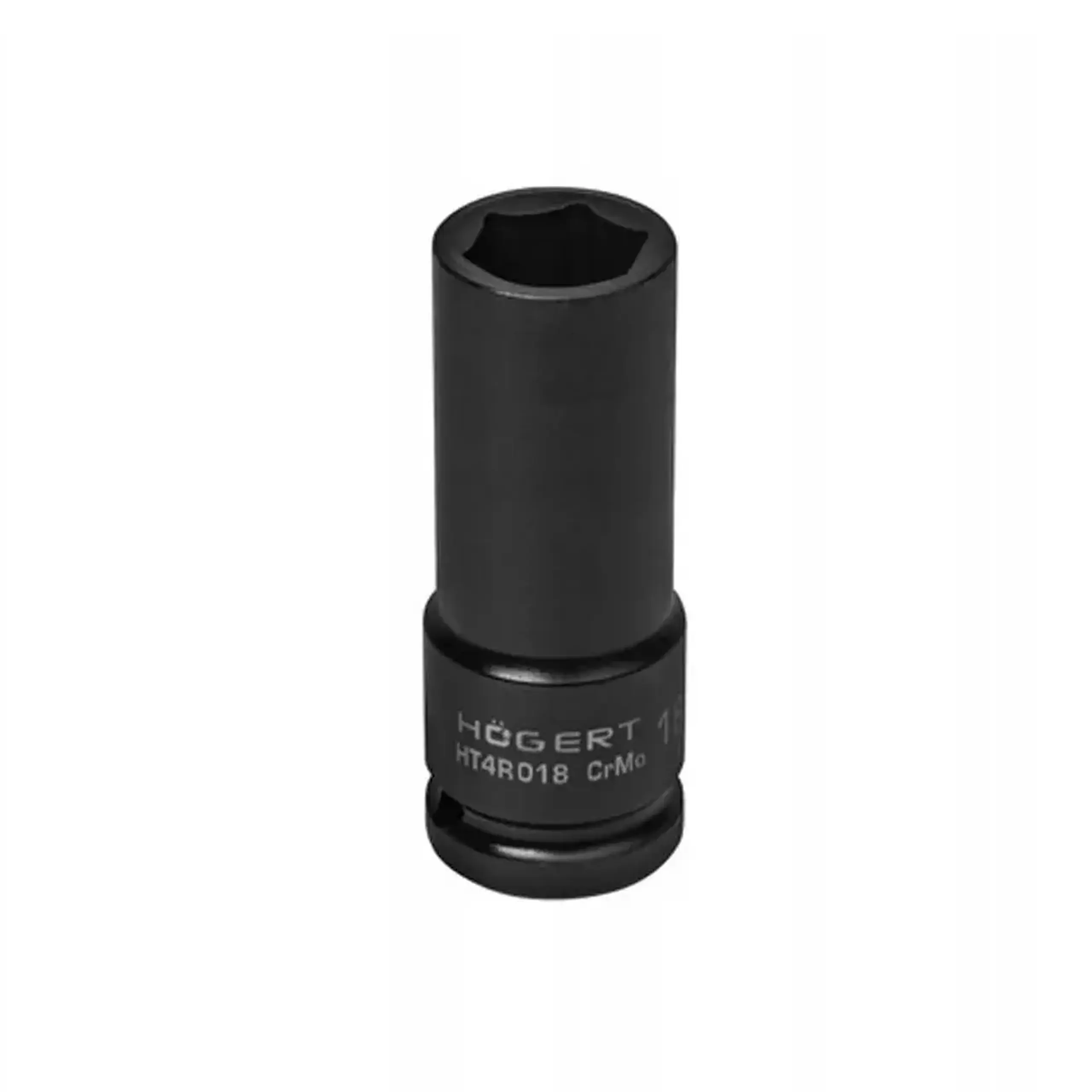Cap cheie tubulară de impact Hexagonal 10 mm 1/2" 78 mm Hogert - Mărime cheie 18 mm