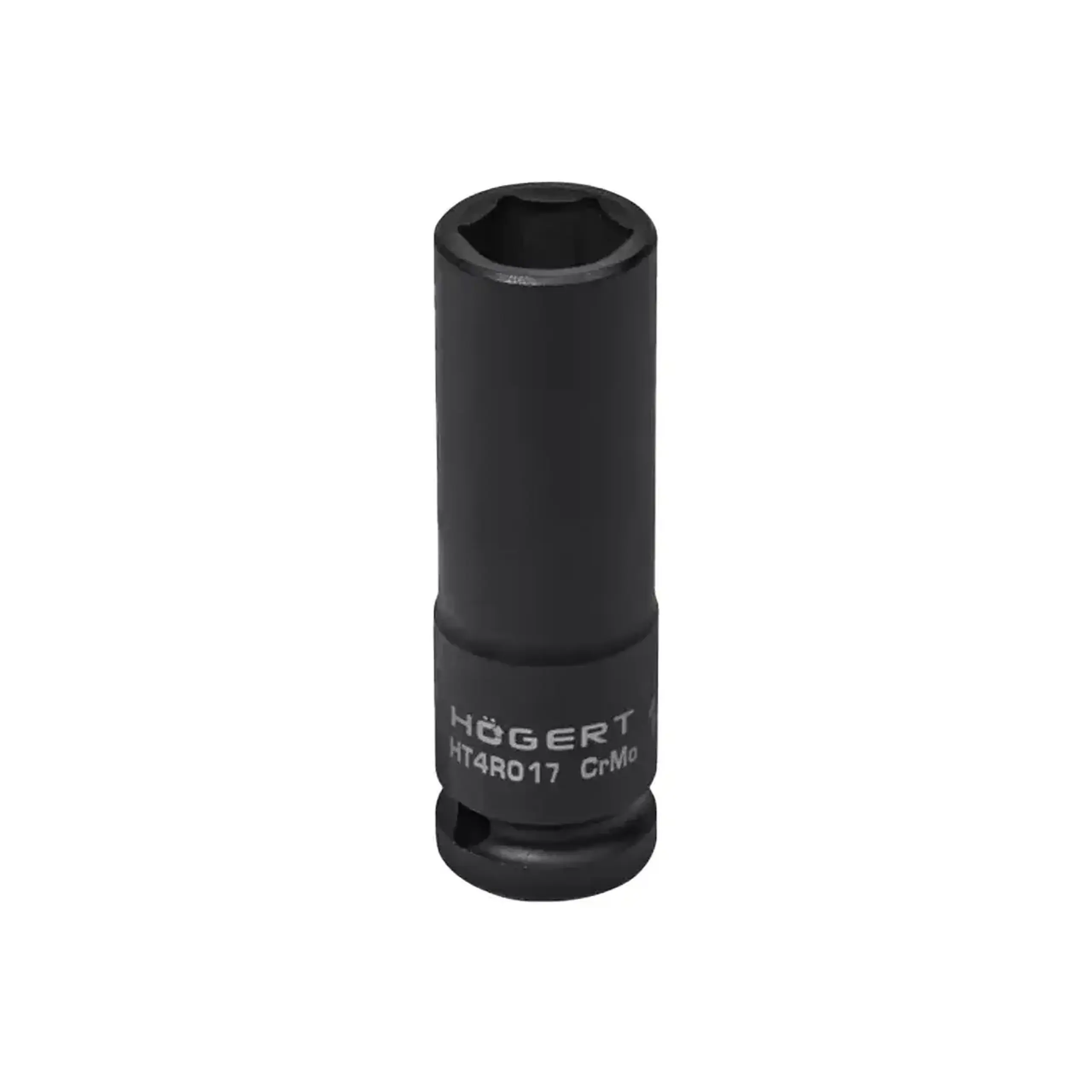 Cap cheie tubulară de impact Hexagonal 10 mm 1/2" 78 mm Hogert - Mărime cheie 17 mm